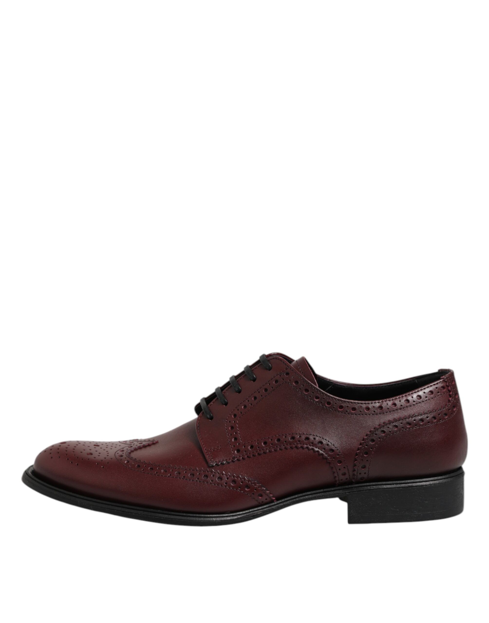 Leather Lace Up Derby Dress Men's Shoes - Dolce & Gabbana - Modalova