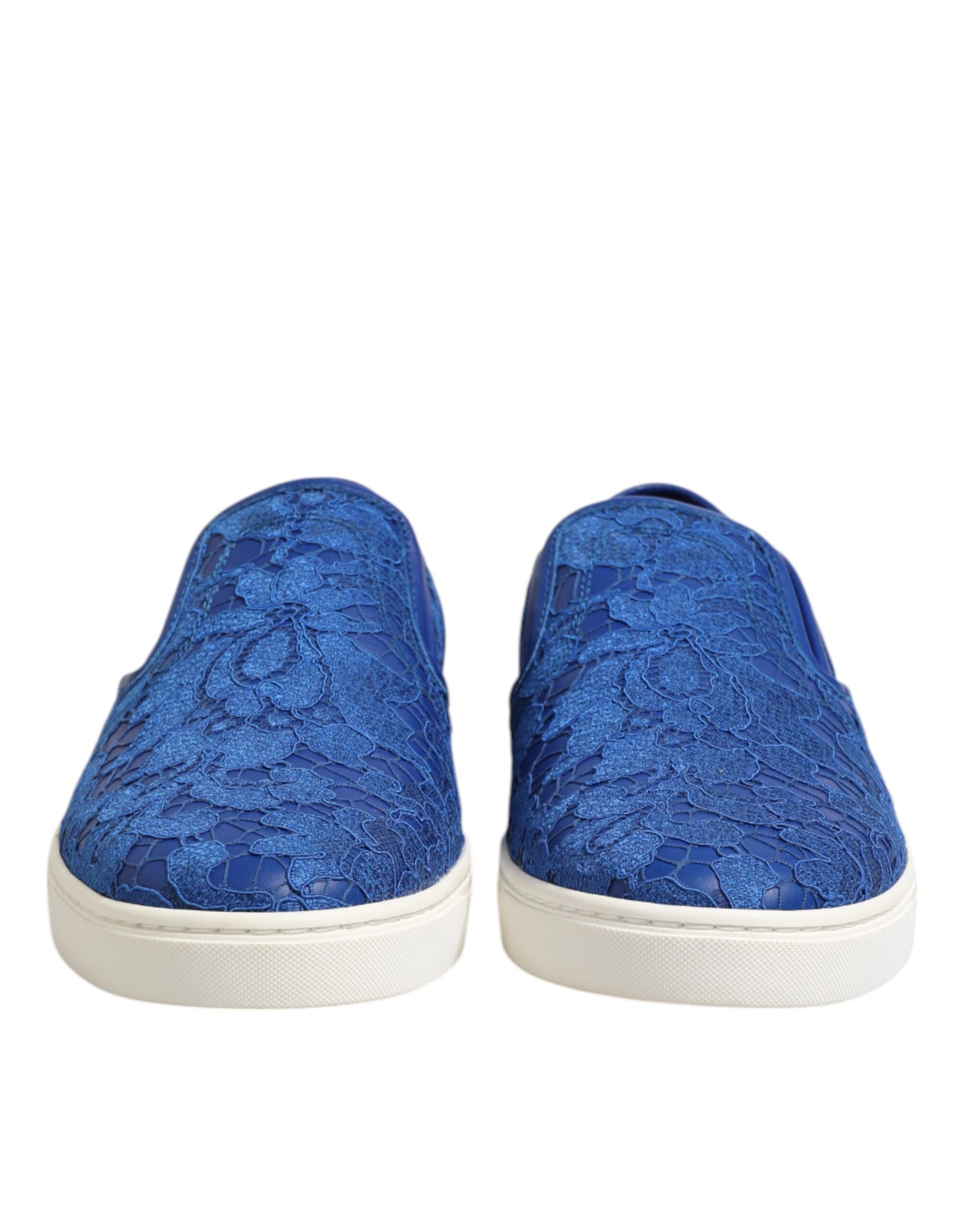 Leather Lace Slip On Sneaker Men's Shoes - Dolce & Gabbana - Modalova