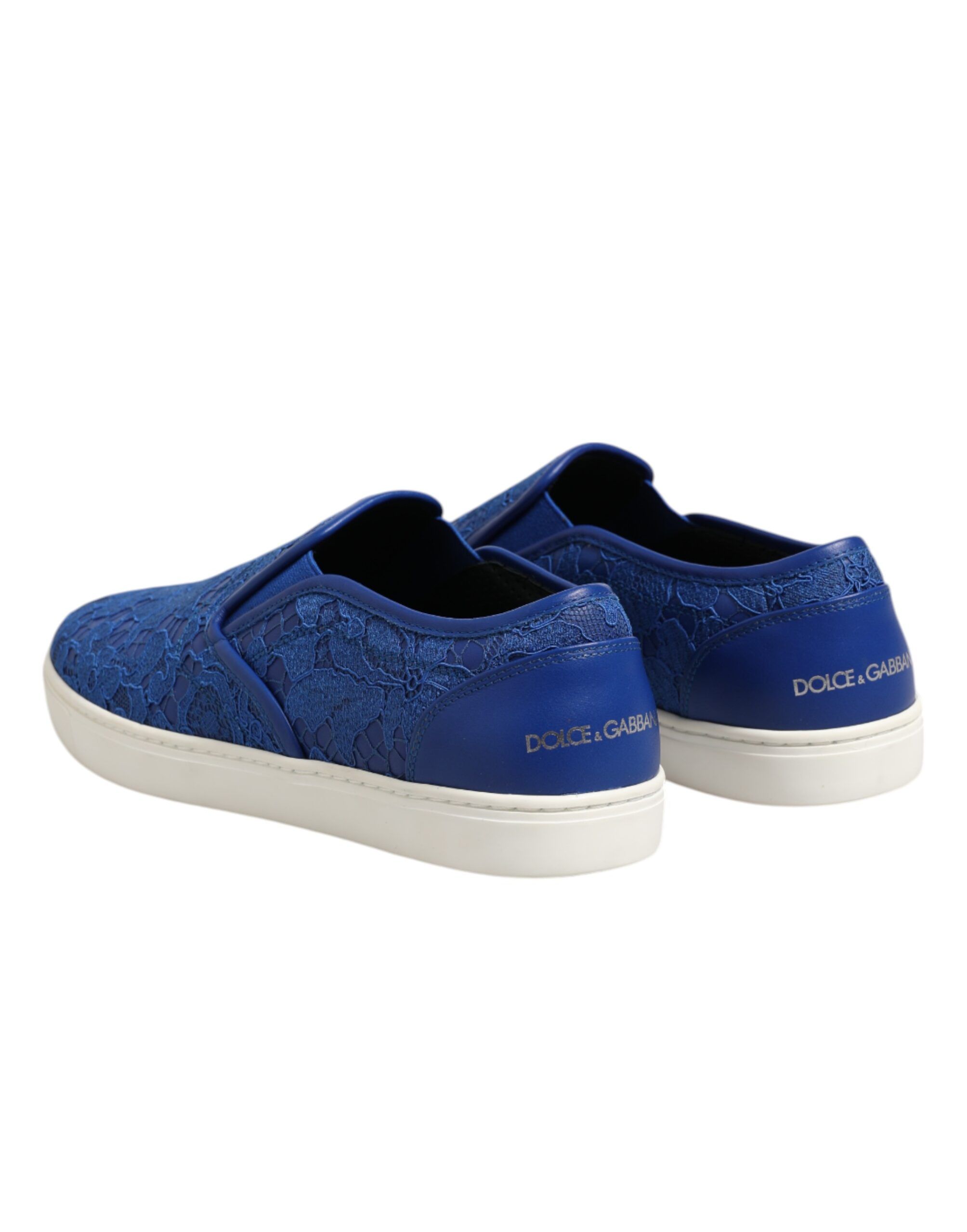 Leather Lace Slip On Sneaker Men's Shoes - Dolce & Gabbana - Modalova