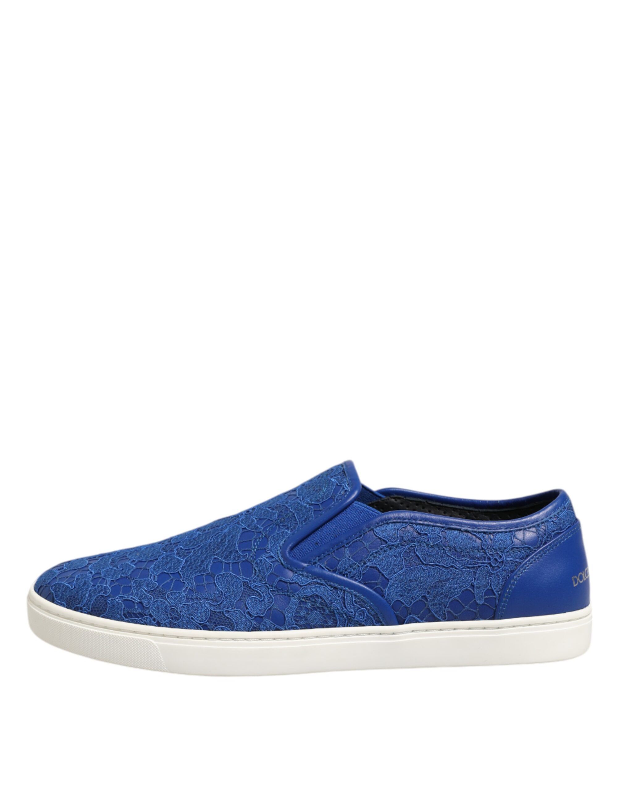 Leather Lace Slip On Sneaker Men's Shoes - Dolce & Gabbana - Modalova