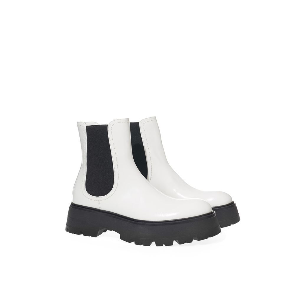 Leather Chelsea Women's Boots - Alexander McQueen - Modalova