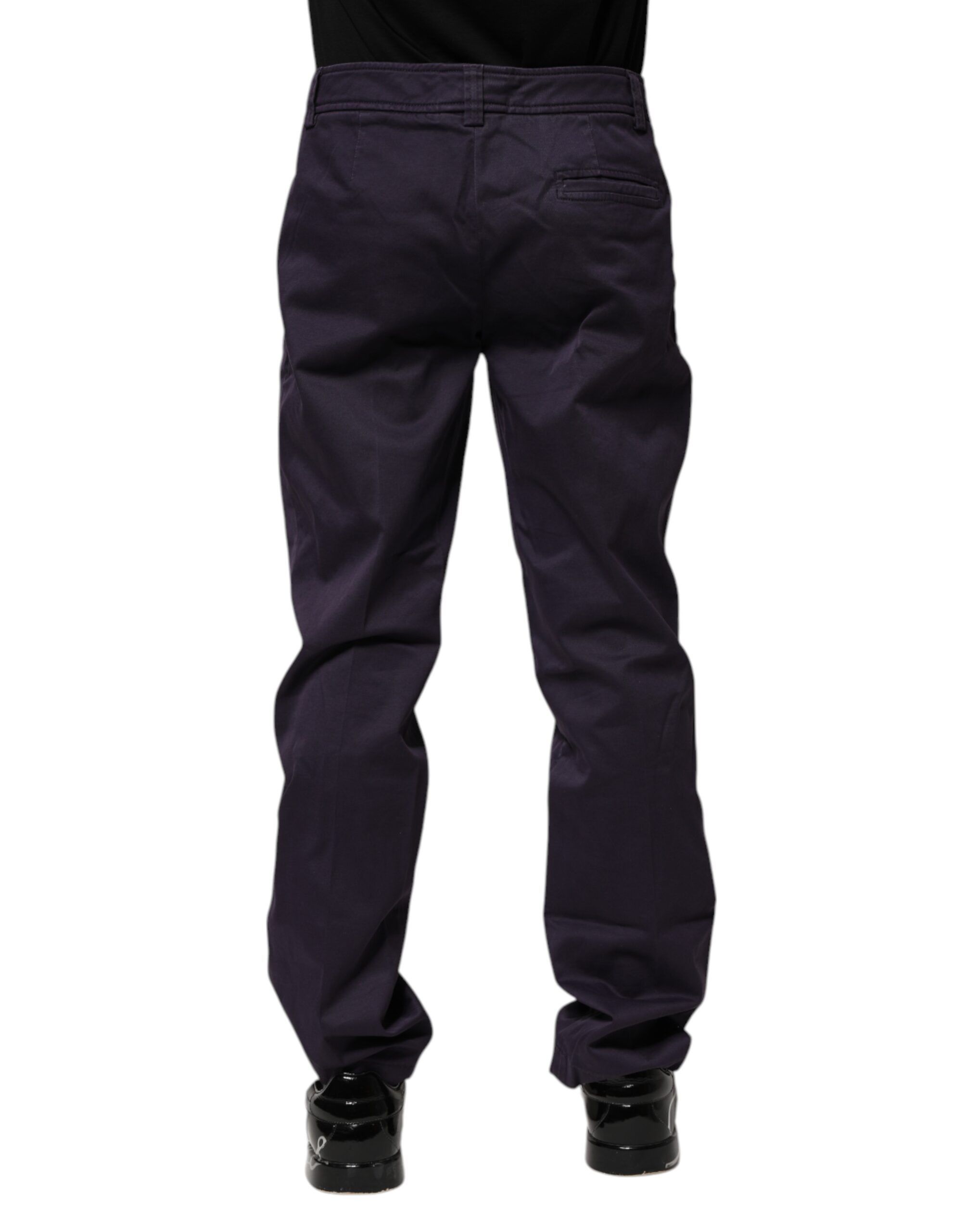 Dark Mid Waist Casual Straight Men's Pants - Incotex - Modalova