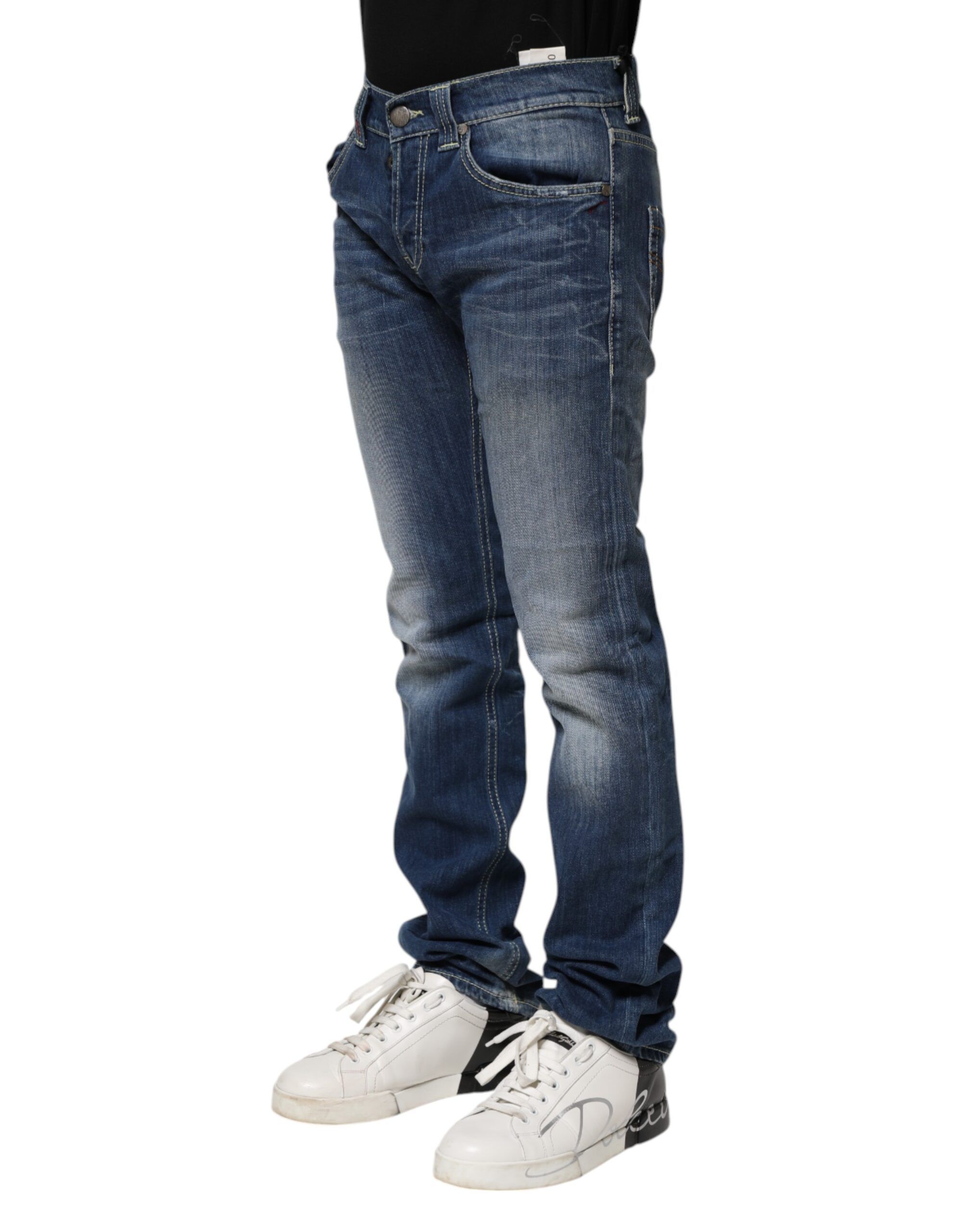 Washed Skinny Fit Casual Men Denim Men's Jeans - Dondup - Modalova