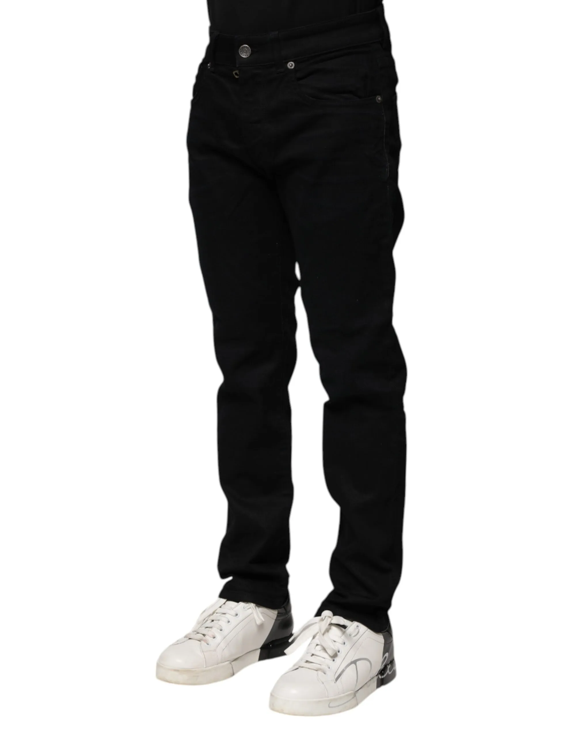 Cotton Skinny Denim Men's Jeans - Dolce & Gabbana - Modalova