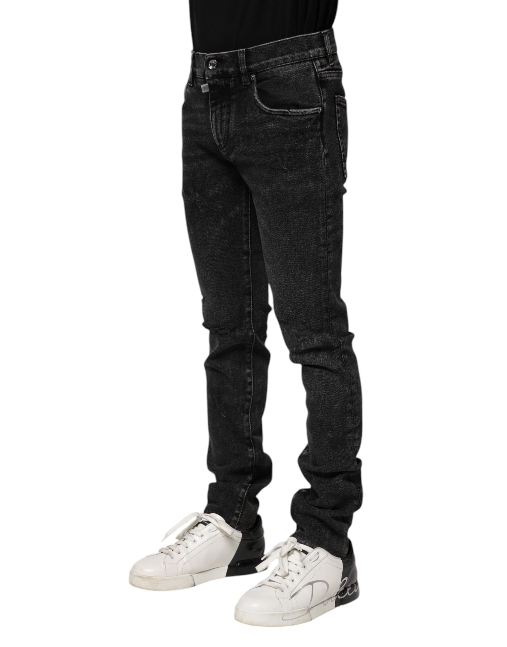 Cotton Skinny Men Denim Men's Jeans - Dolce & Gabbana - Modalova