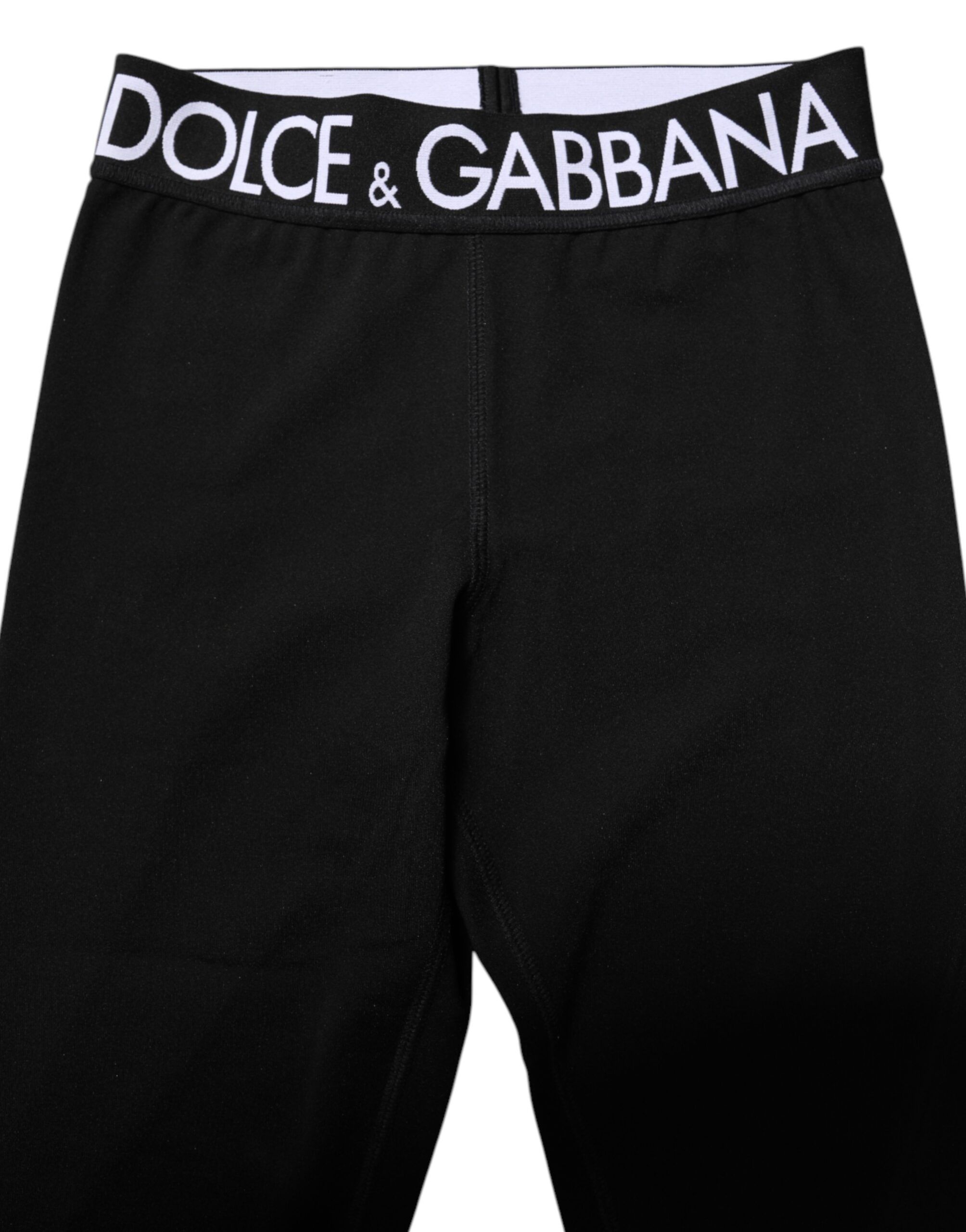 Silver Nylon Skinny Men Leggings Men's Pants - Dolce & Gabbana - Modalova
