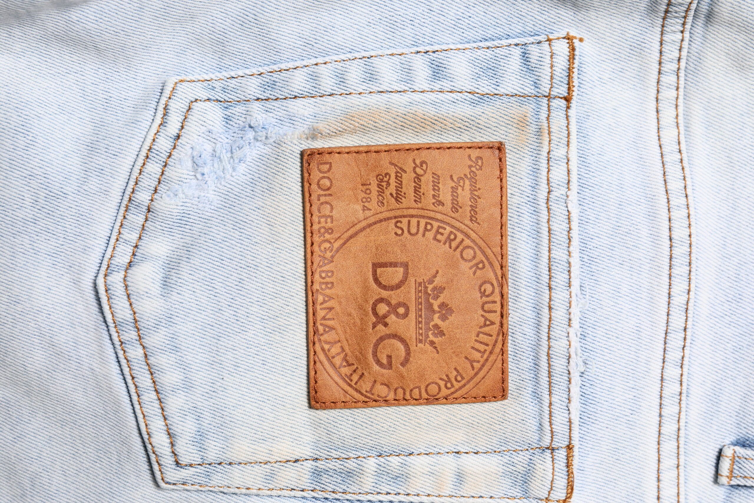 Tattered Skinny Denim Men's Jeans (Pre-Owned) - Dolce & Gabbana - Modalova