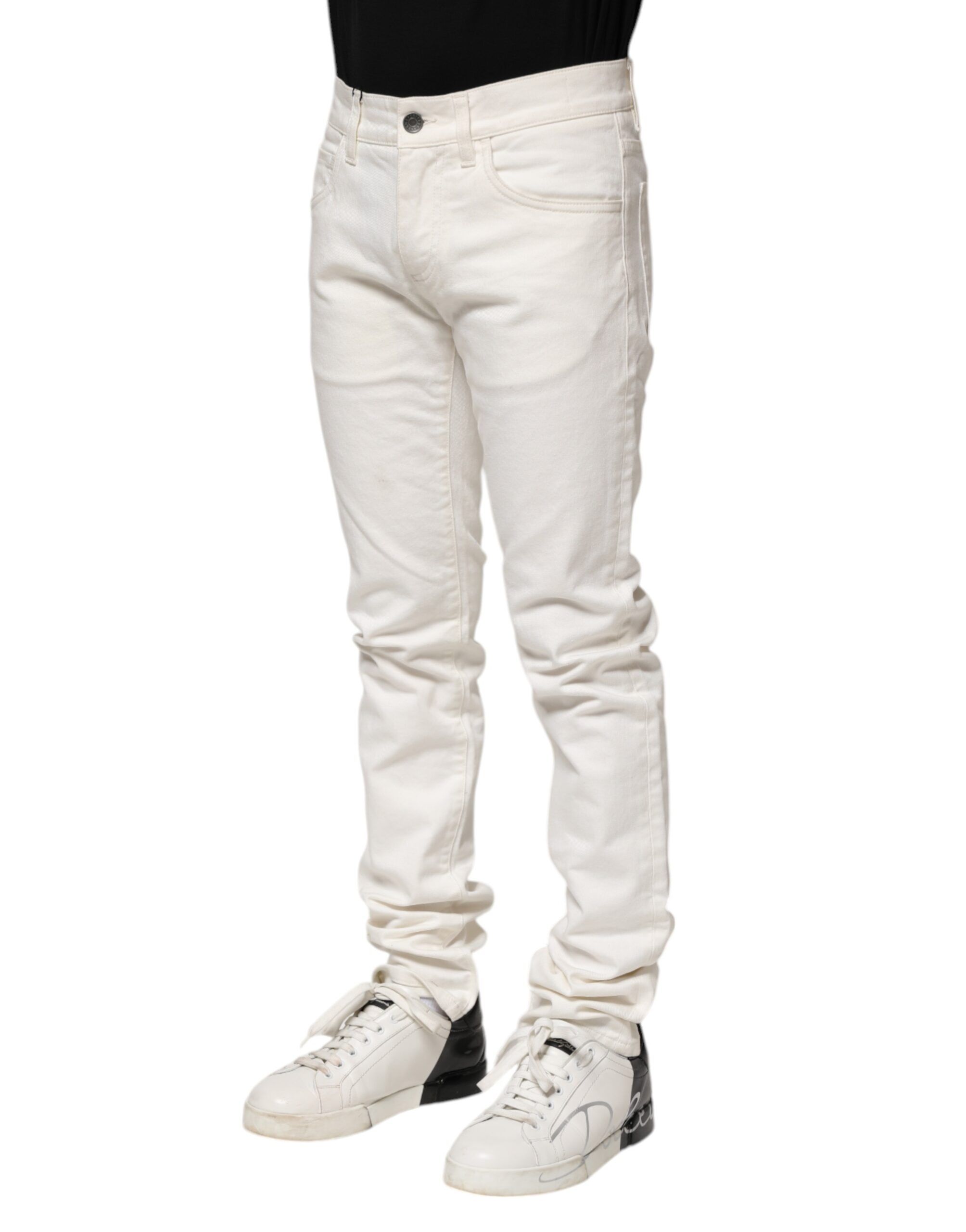 Cotton Skinny Men Denim Men's Jeans (Pre-Owned) - Dolce & Gabbana - Modalova