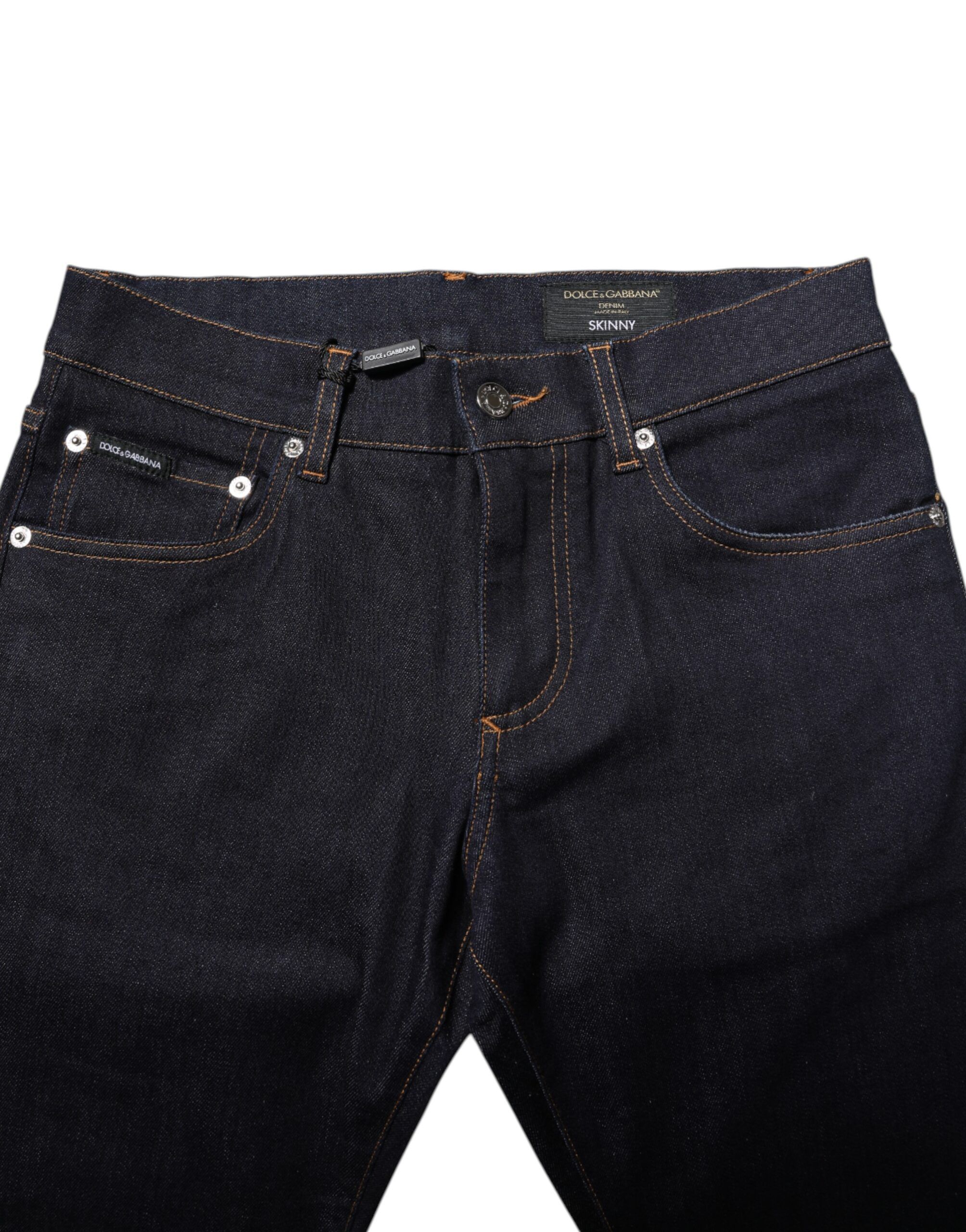 Cotton Skinny Men Denim Men's Jeans - Dolce & Gabbana - Modalova