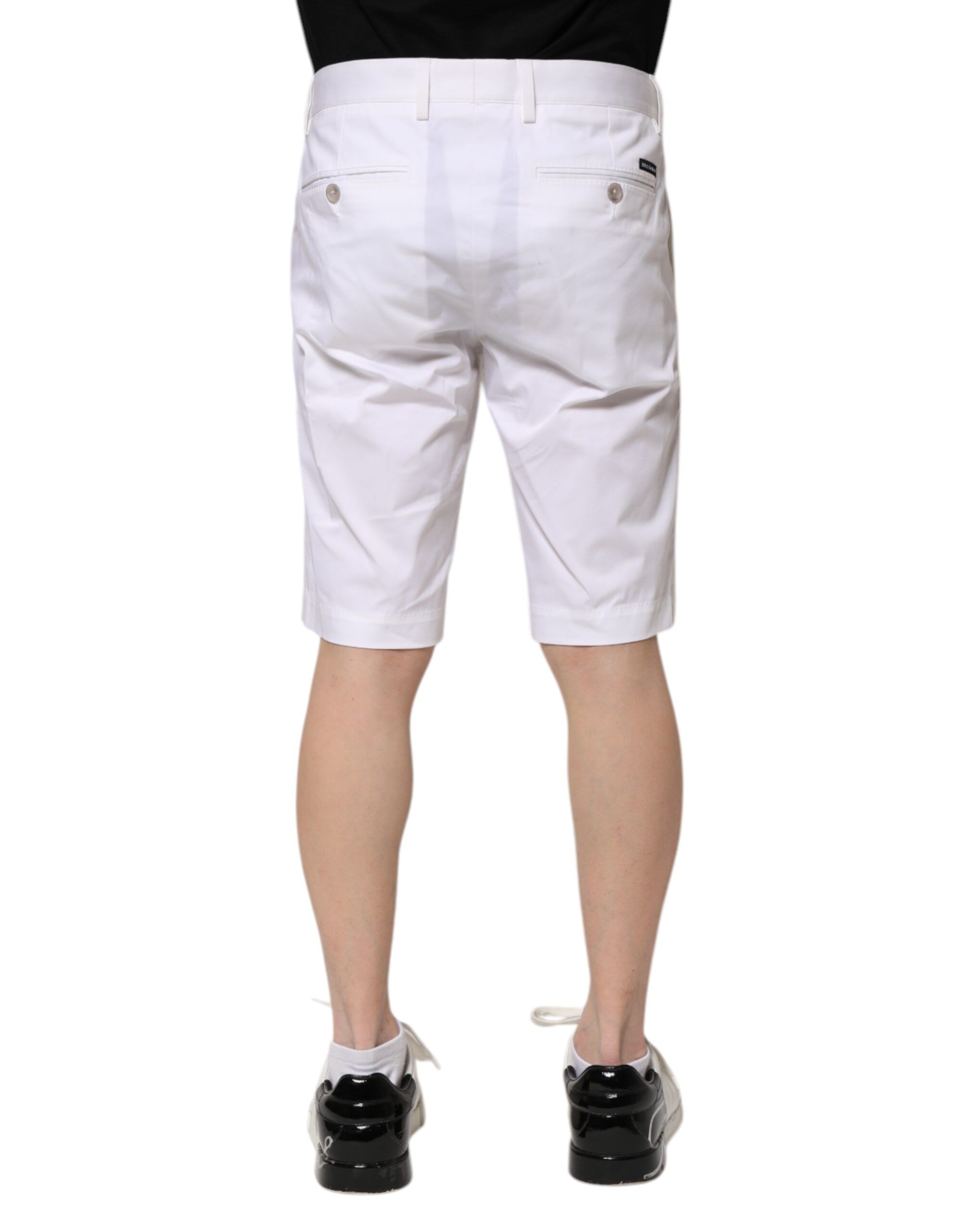 Cotton Stretch Men Denim Bermuda Men's Shorts - Dolce & Gabbana - Modalova