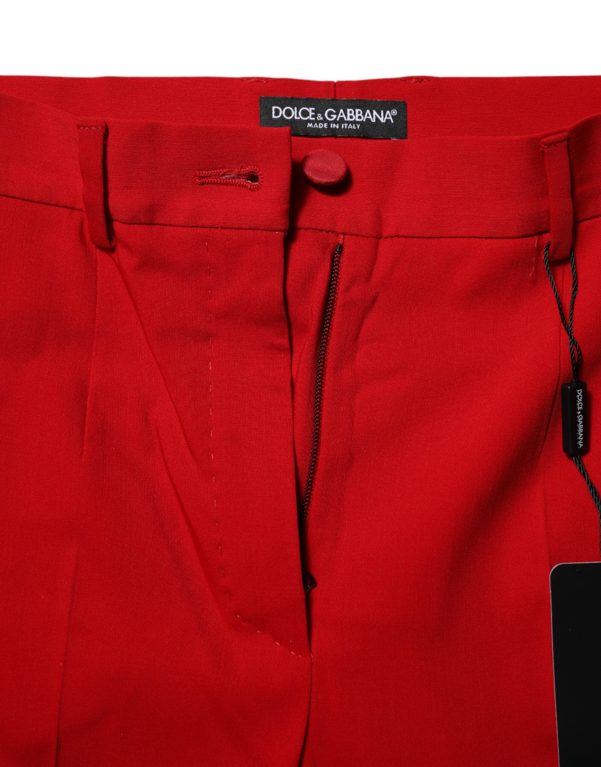 Wool Mid Waisted Tapered Women's Pants (Pre-Owned) - Dolce & Gabbana - Modalova