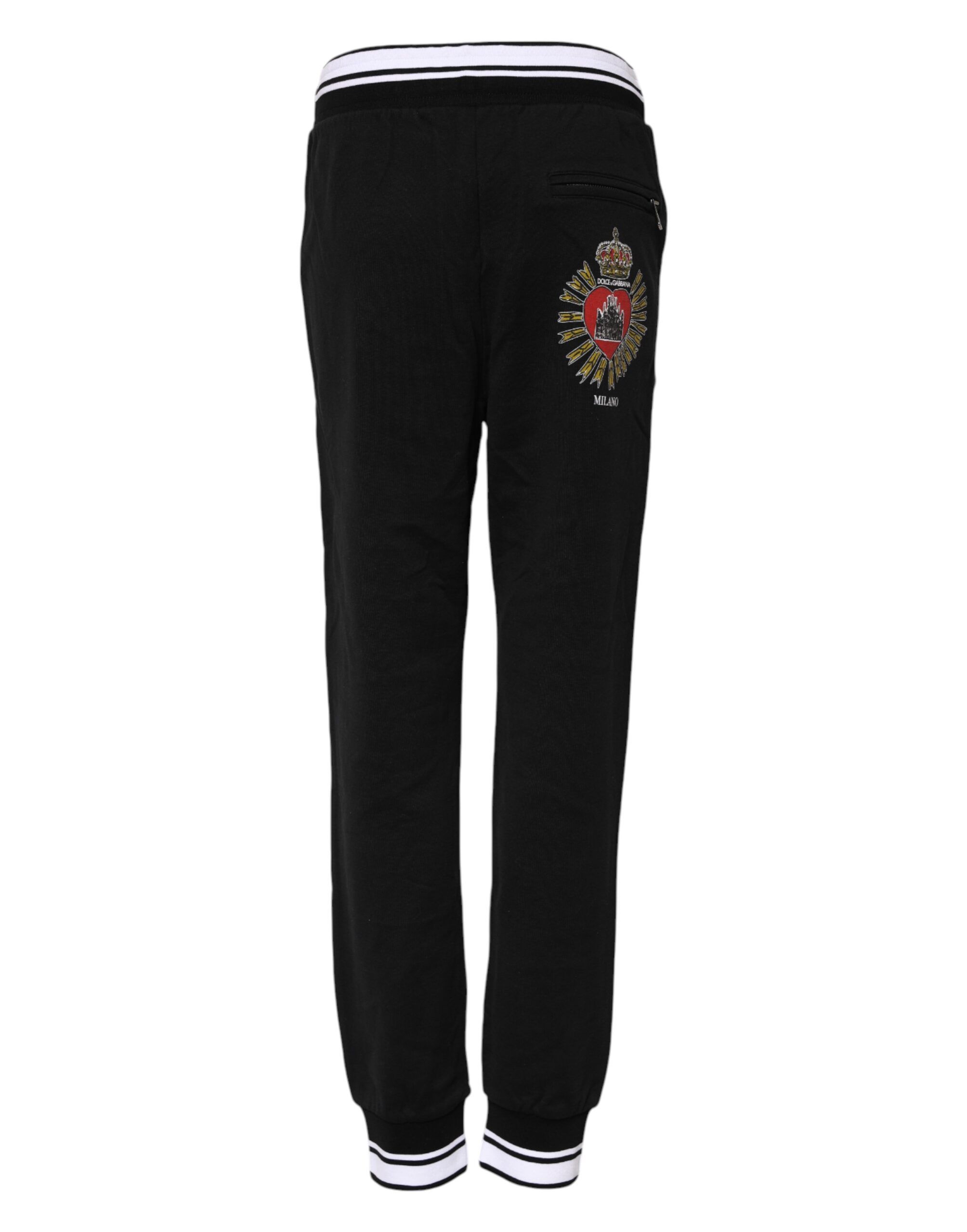 Cotton Mid Waist Jogger Women's Pants - Dolce & Gabbana - Modalova