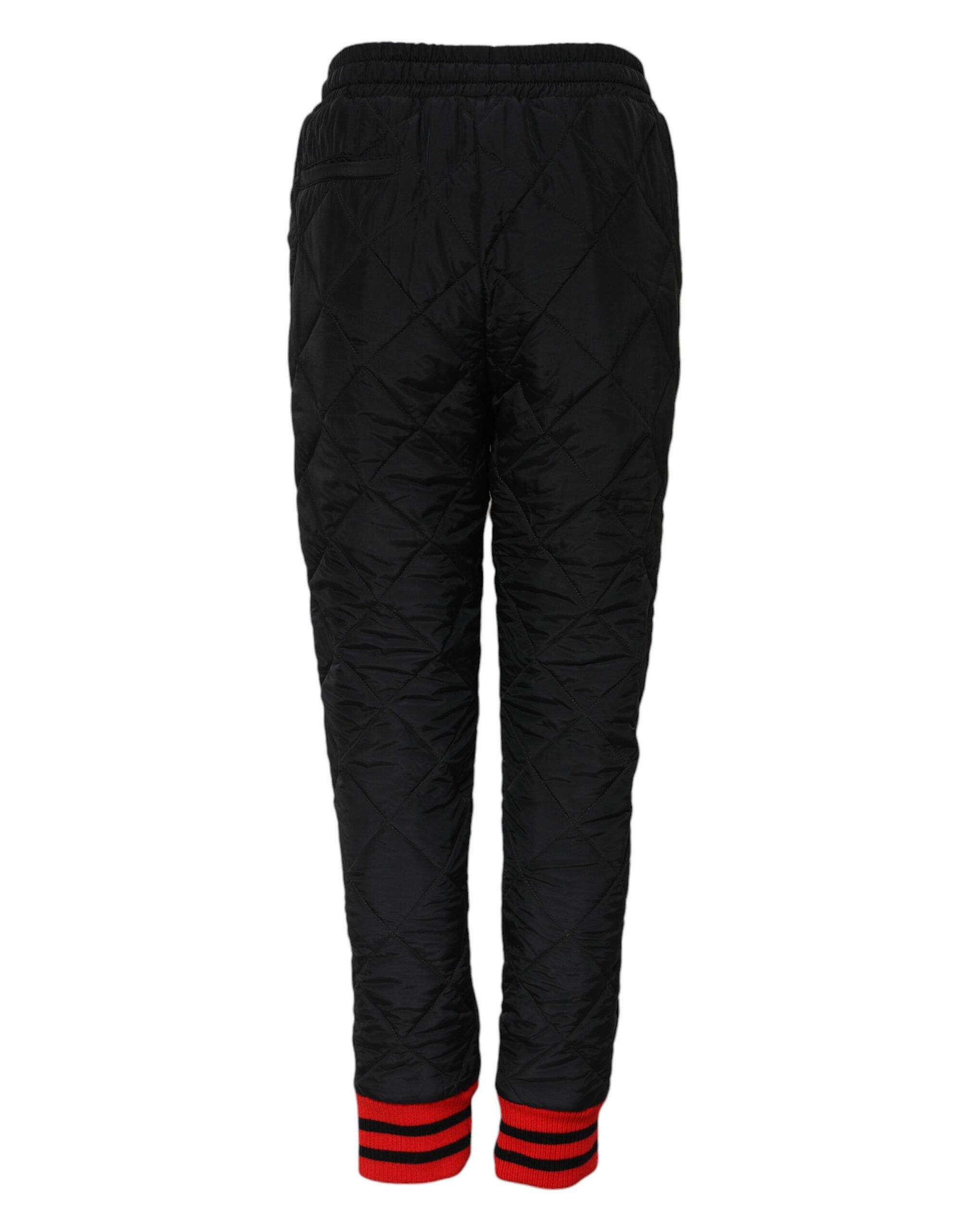 Quilted Mid Waist Jogger Women's Pants - Dolce & Gabbana - Modalova