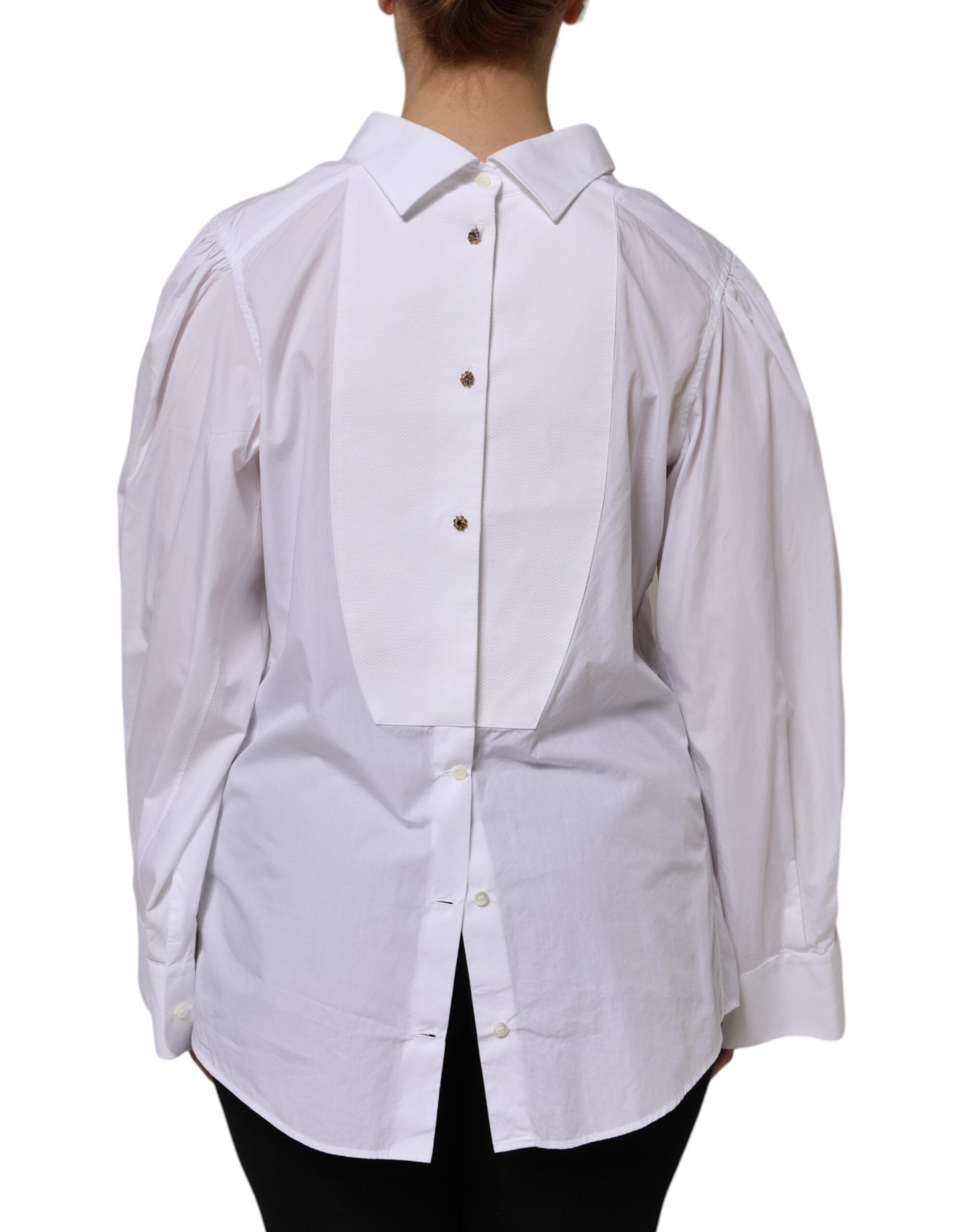 Cotton Long Sleeves Formal Top Women's Shirt (Pre-Owned) - Dolce & Gabbana - Modalova