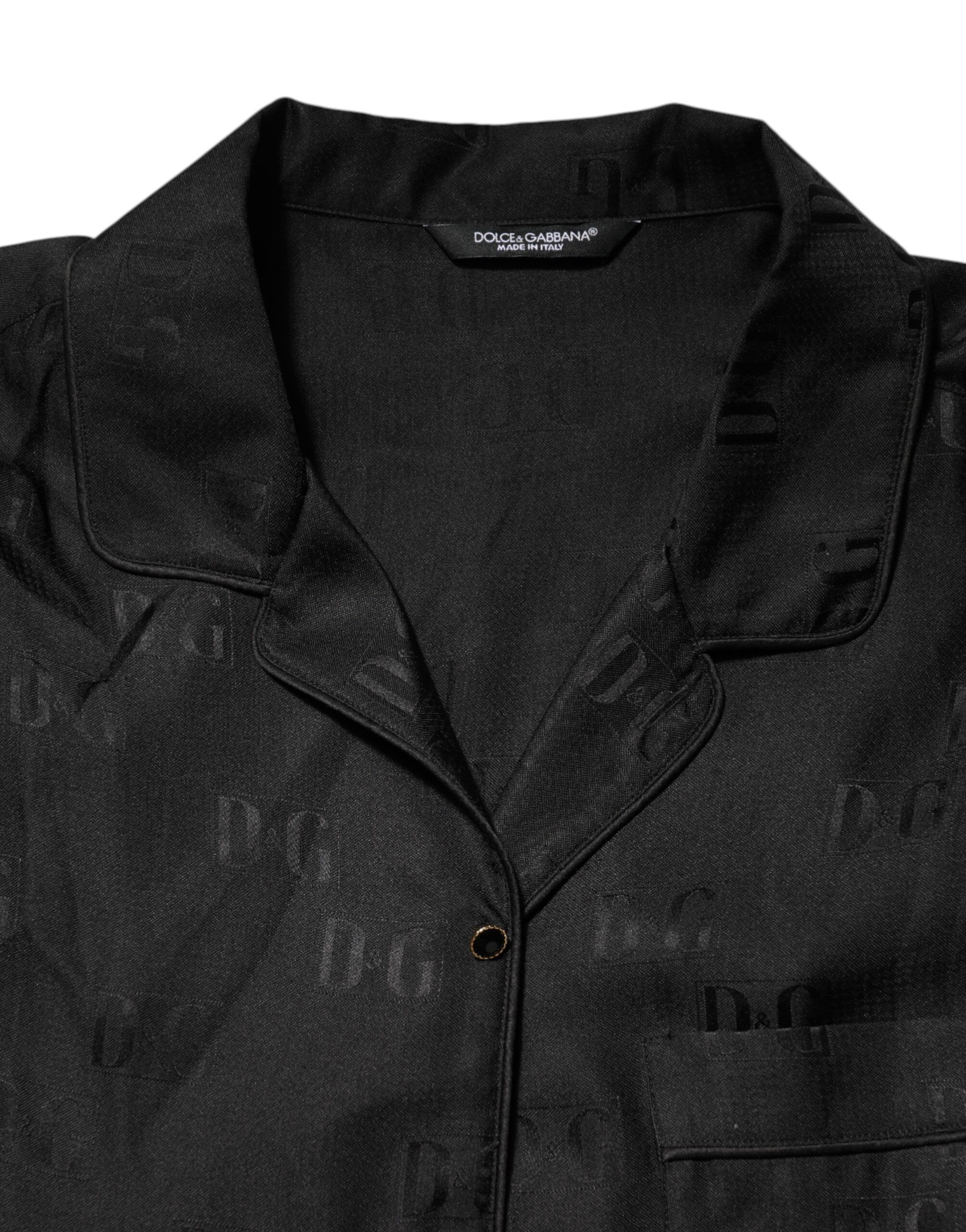 Silk DG Embroidery Long Sleeves Women's Top (Pre-Owned) - Dolce & Gabbana - Modalova