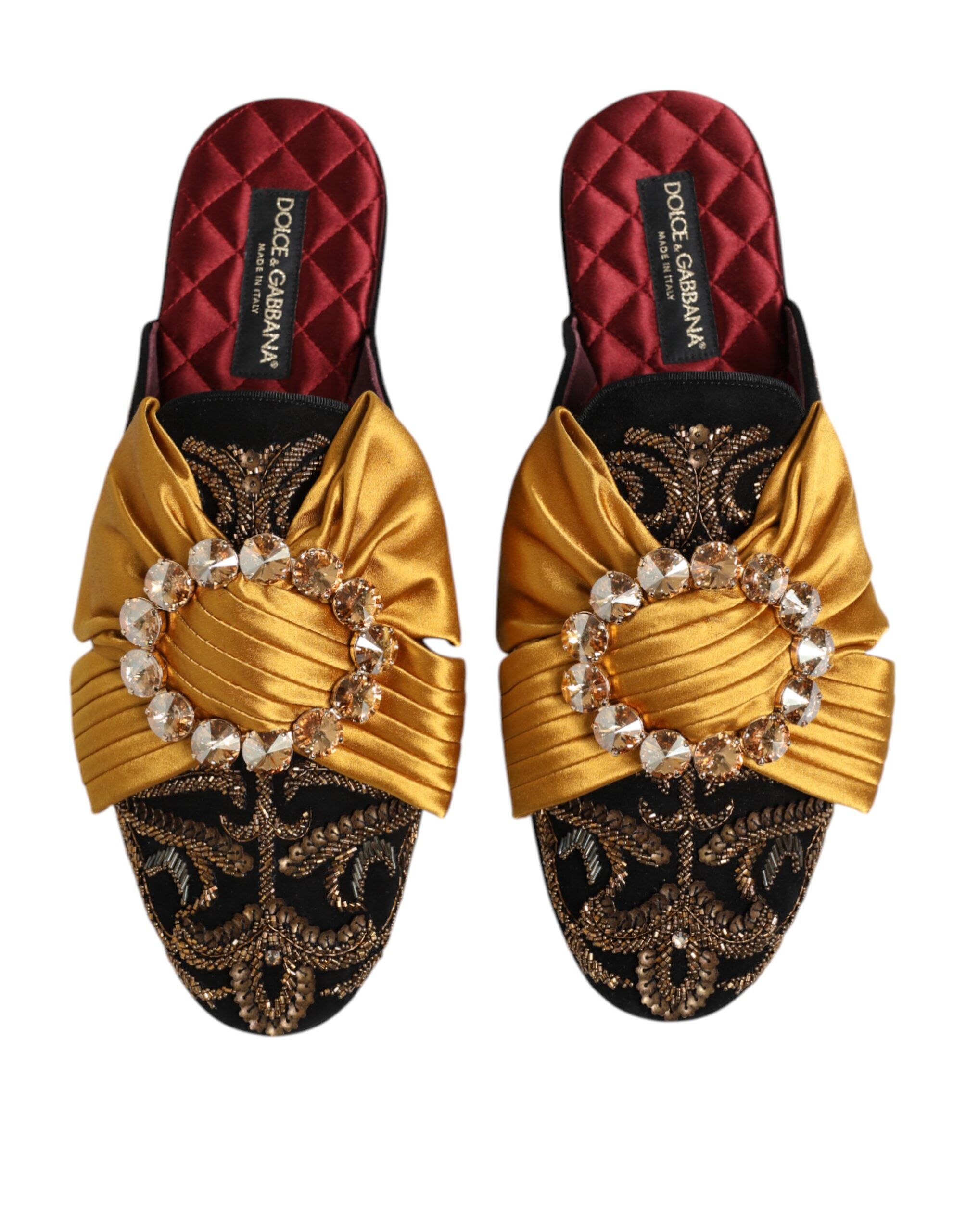Embellished Flat Sandals Women's Shoes - Dolce & Gabbana - Modalova