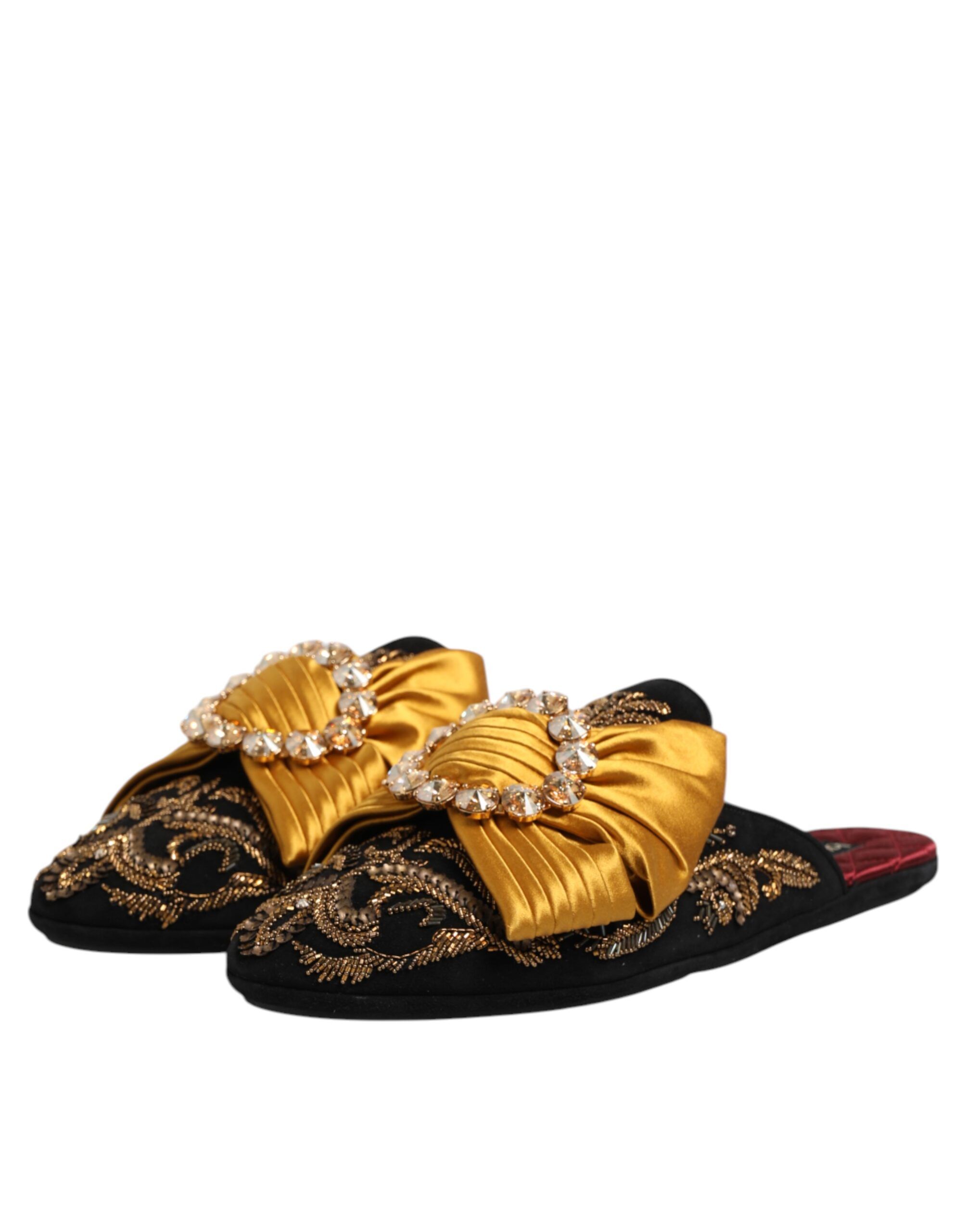 Embellished Flat Sandals Women's Shoes - Dolce & Gabbana - Modalova