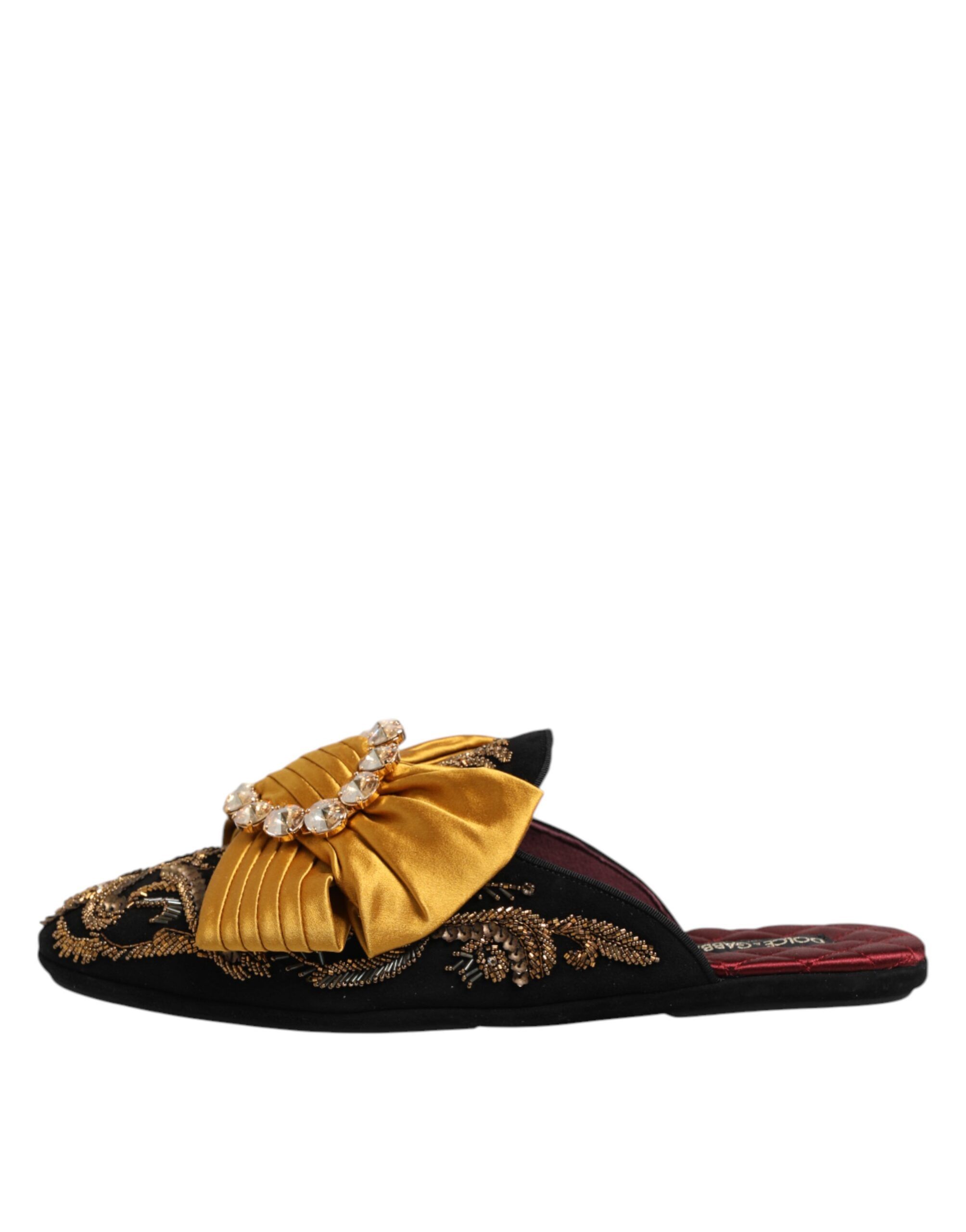Embellished Flat Sandals Women's Shoes - Dolce & Gabbana - Modalova
