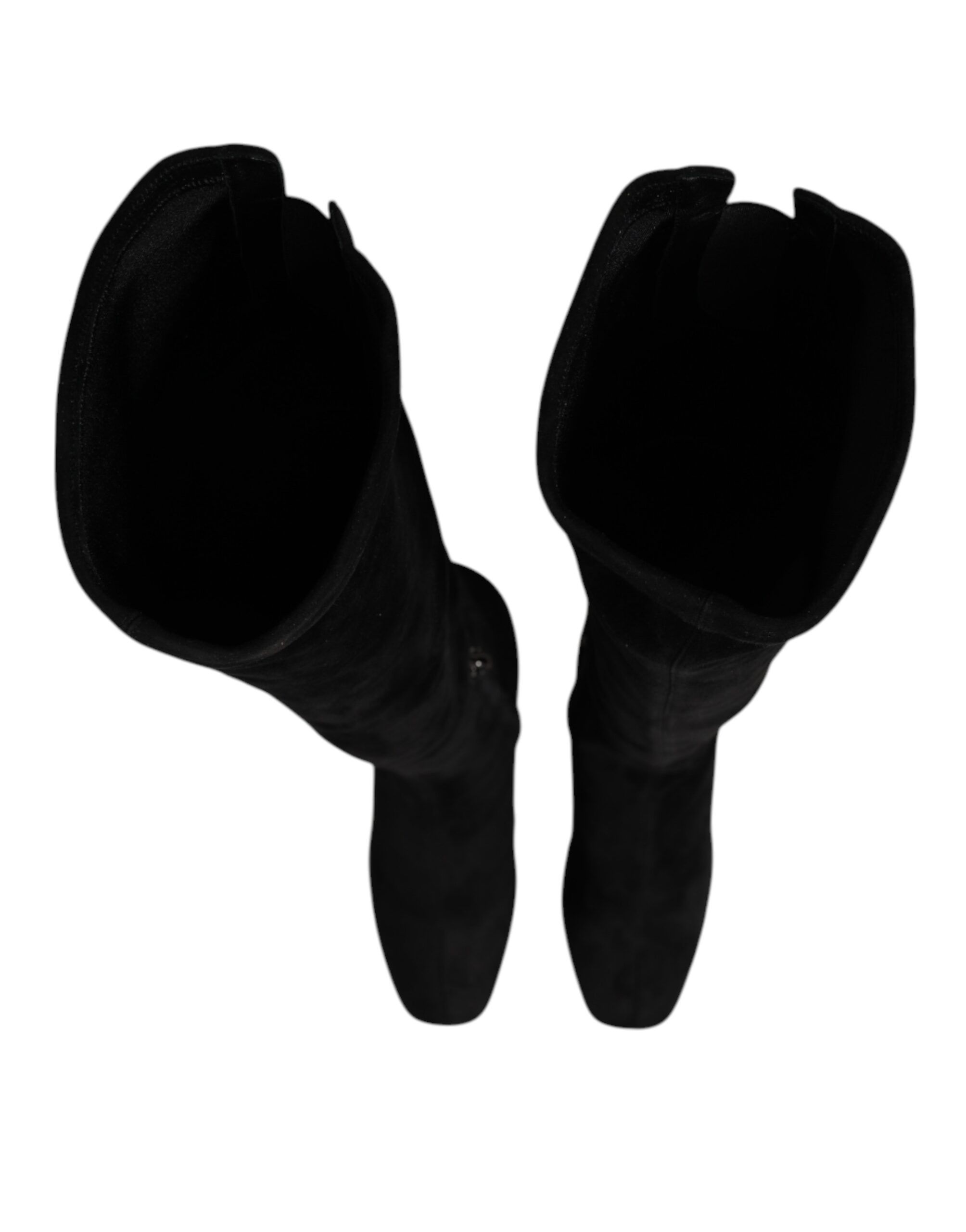 Suede Leather Knee High Boots Women's Shoes - Dolce & Gabbana - Modalova
