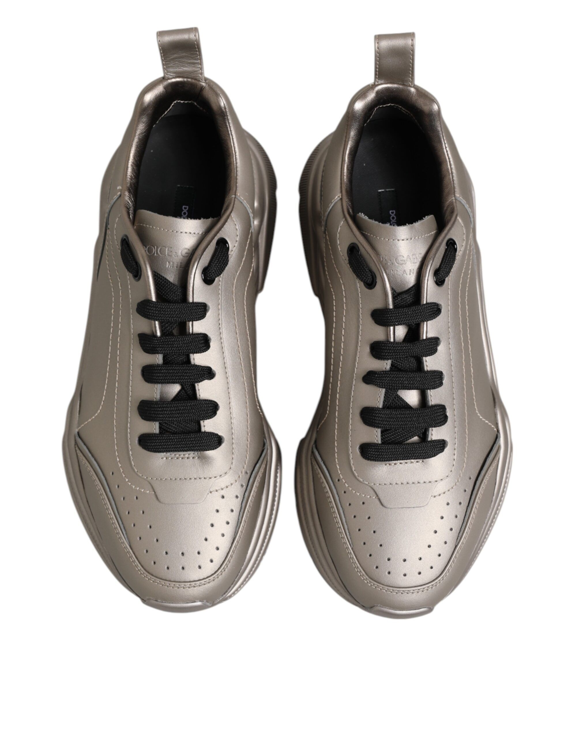 DAYMASTER Leather Men Sneakers Men's Shoes - Dolce & Gabbana - Modalova