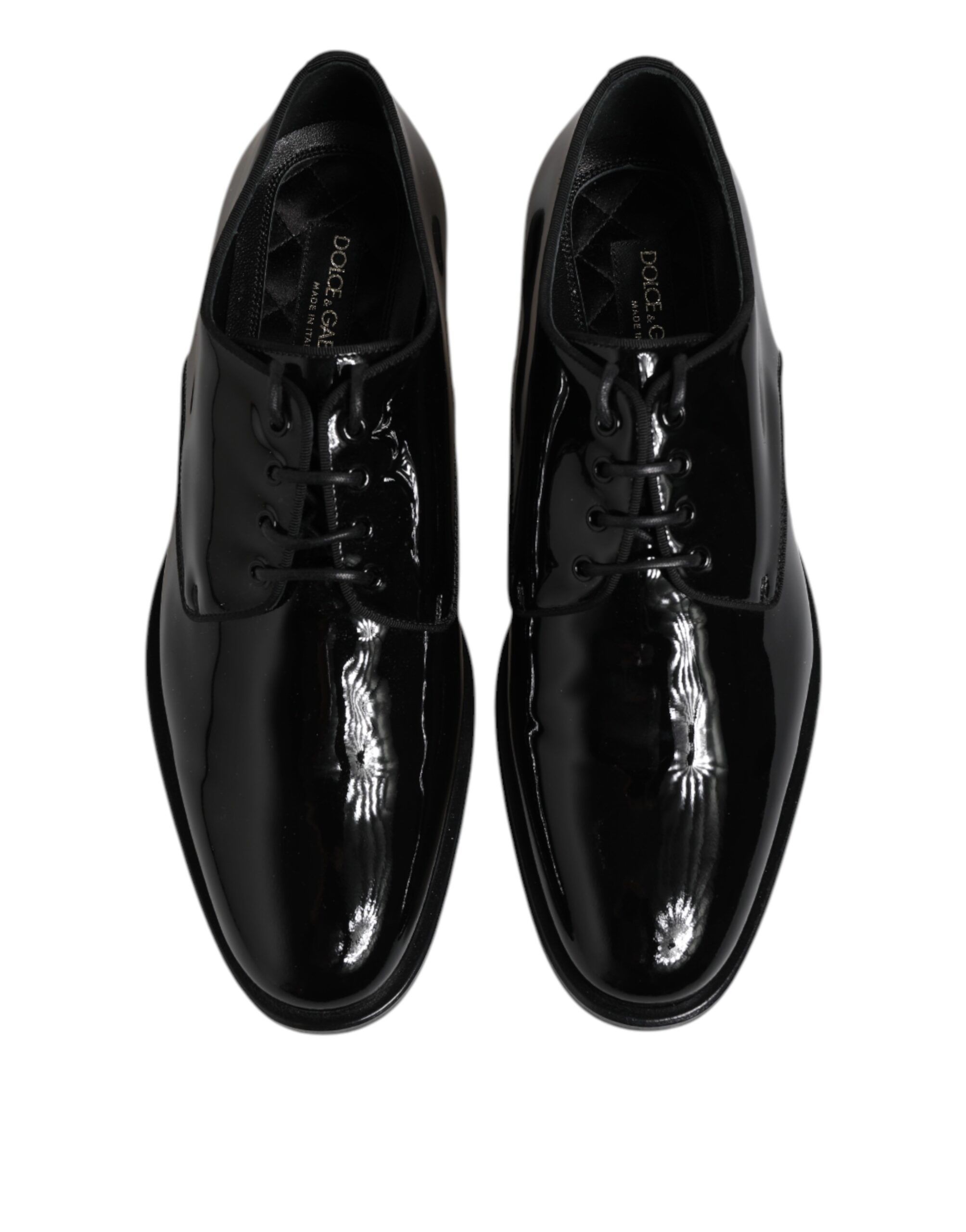 Patent Leather Derby Formal Dress Men's Shoes (Pre-Owned) - Dolce & Gabbana - Modalova