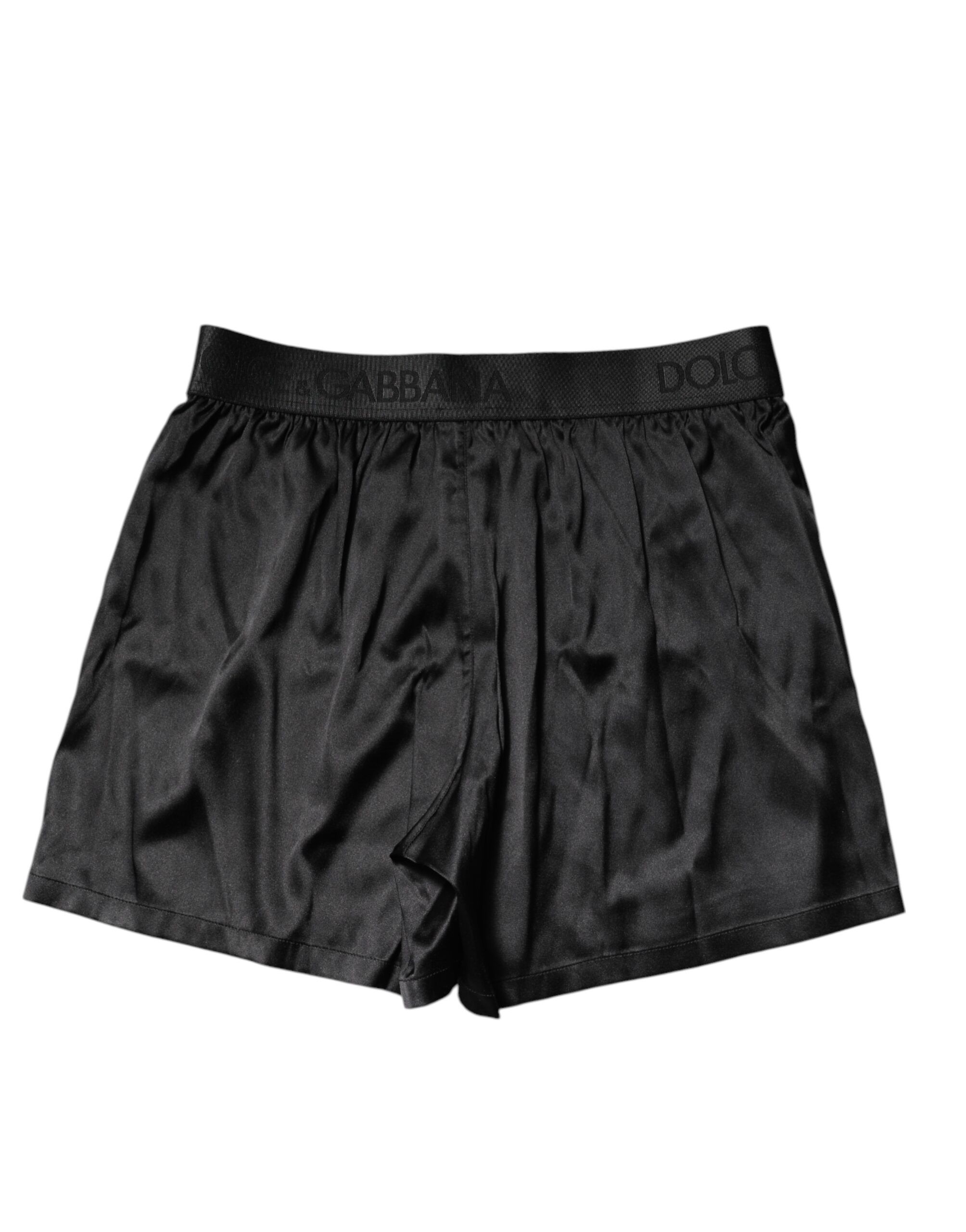 Logo Waist Regular Boxer Shorts Men's Underwear - Dolce & Gabbana - Modalova