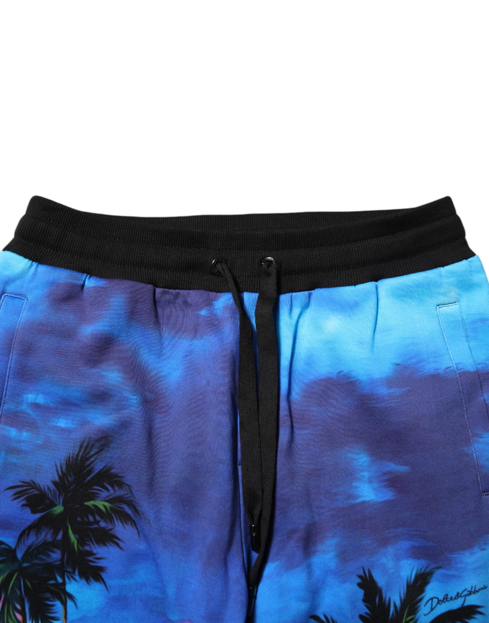 Hawaiian Print Jogger SweatMen's Men's Pants - Dolce & Gabbana - Modalova