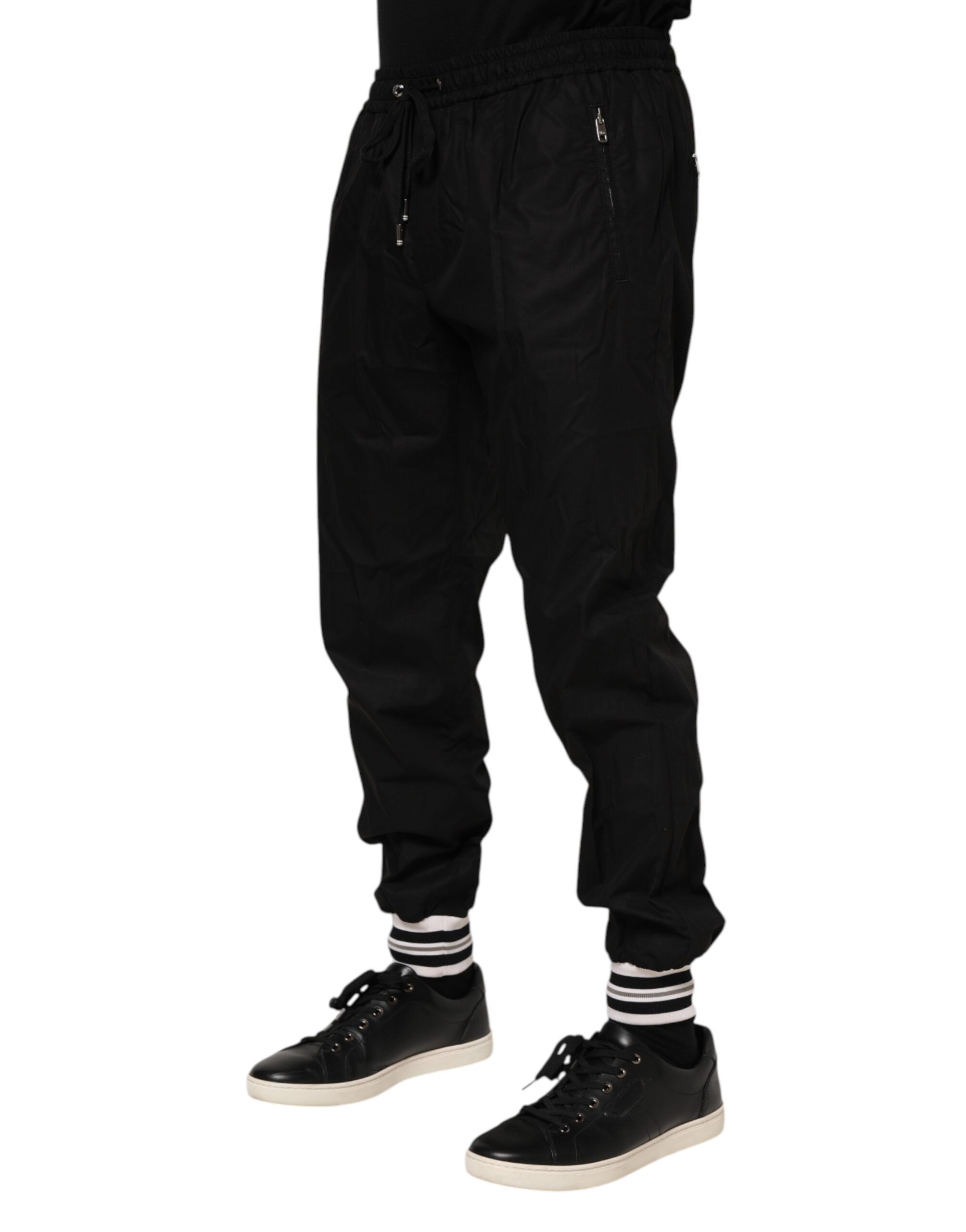Cotton Logo Tape Men Jogger Men's Pants - Dolce & Gabbana - Modalova