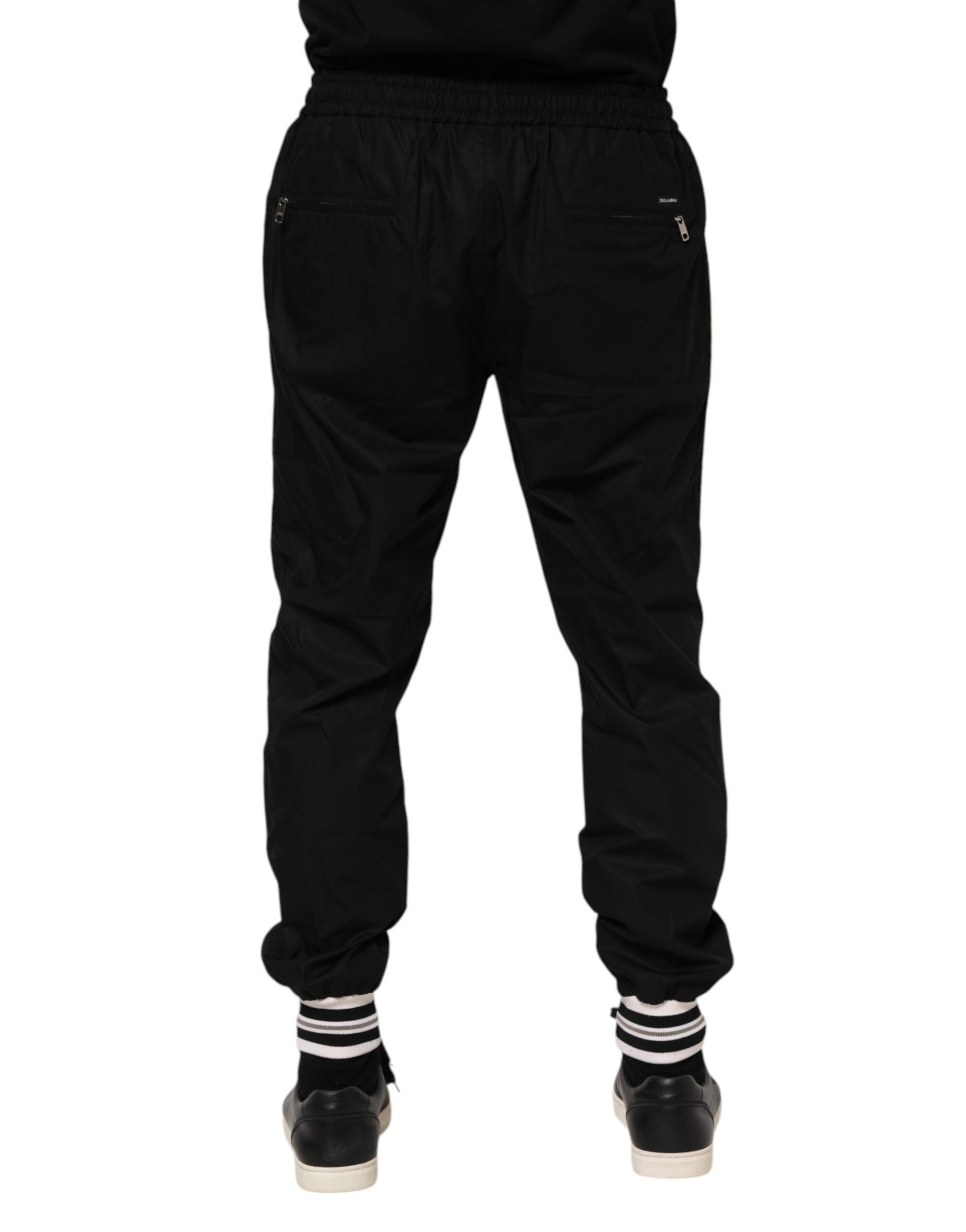 Cotton Logo Tape Men Jogger Men's Pants - Dolce & Gabbana - Modalova
