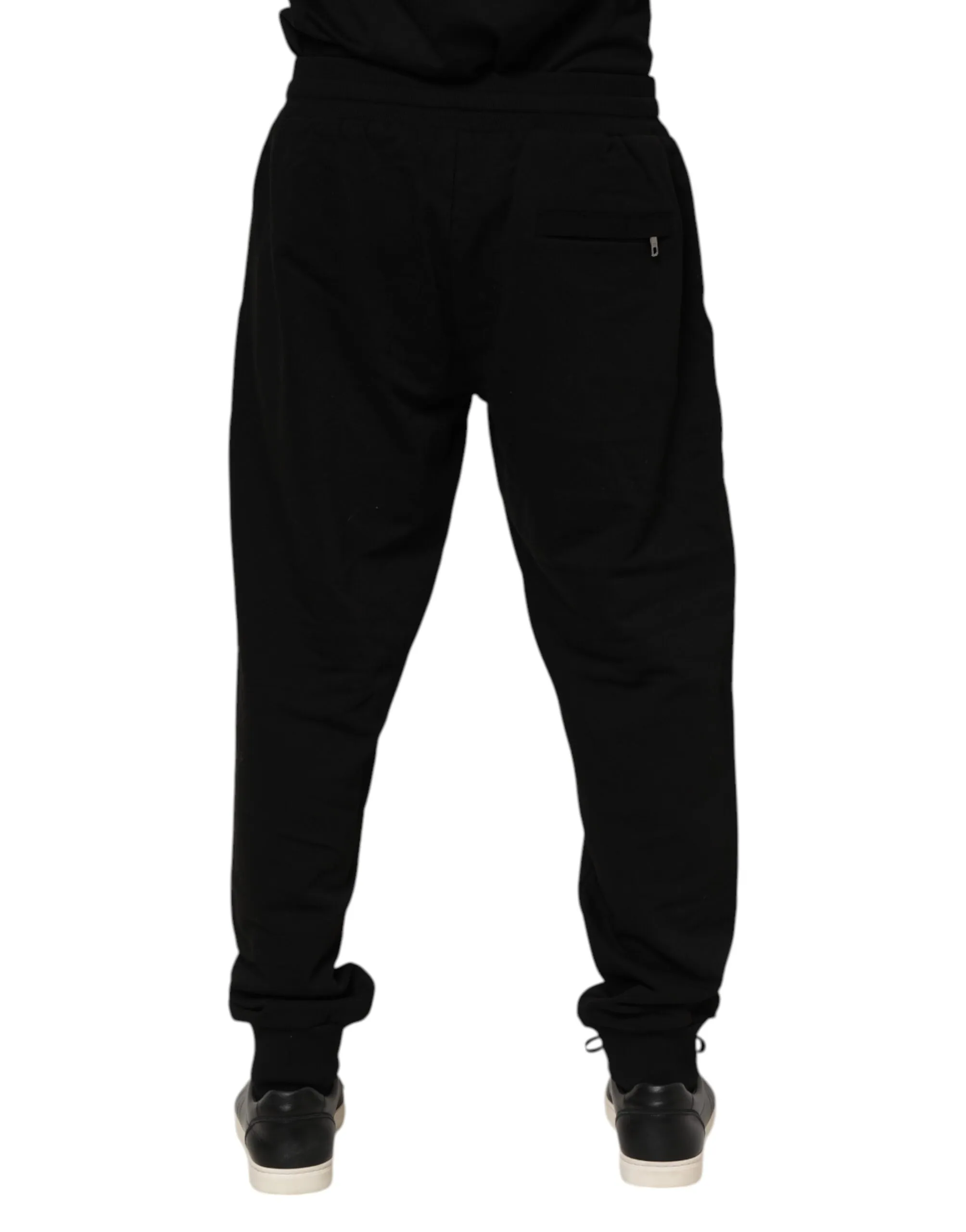 Cotton Logo Tape Men Jogger Men's Pants (Pre-Owned) - Dolce & Gabbana - Modalova