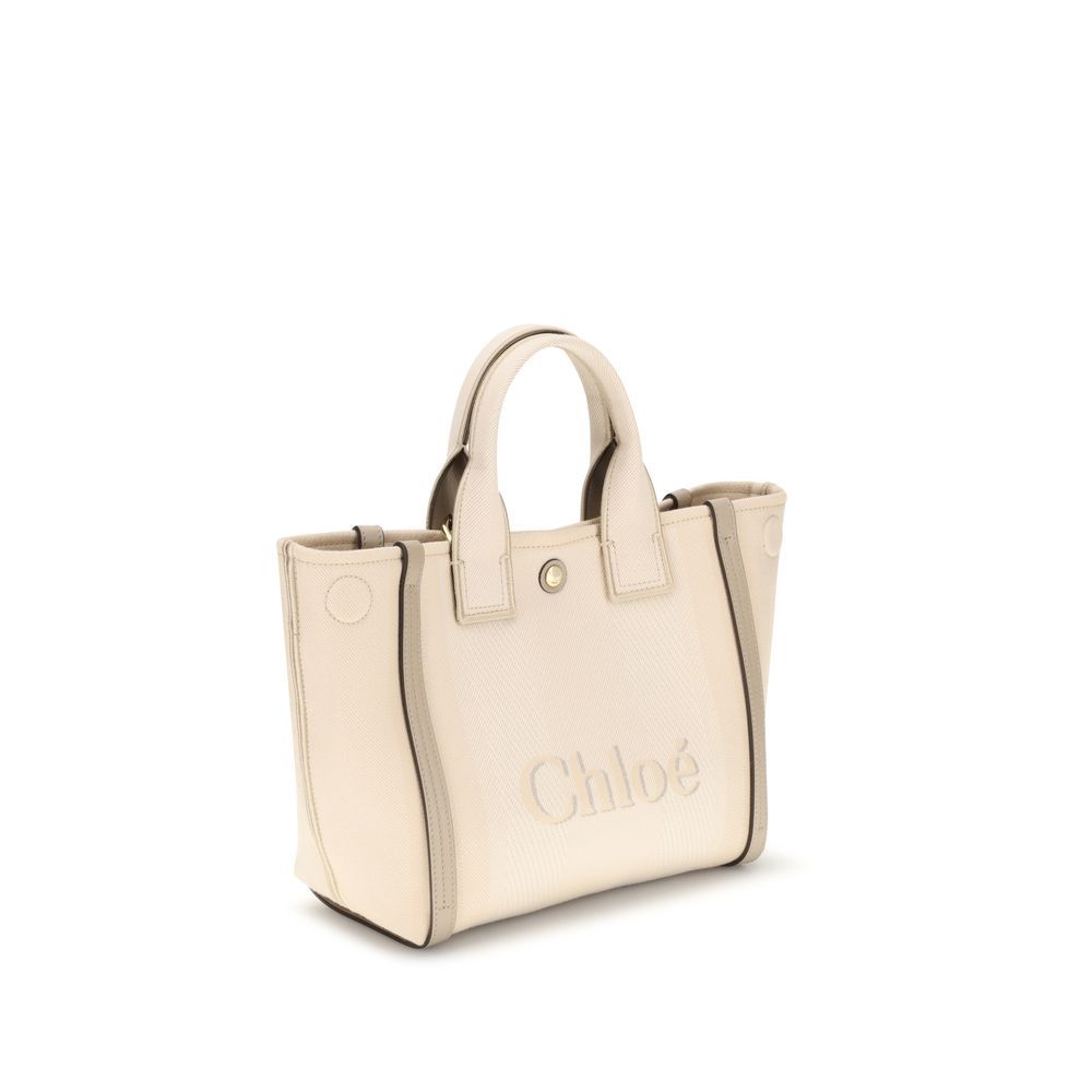 Chloé Beige Cotton Women's Handbag - Chloé - Modalova