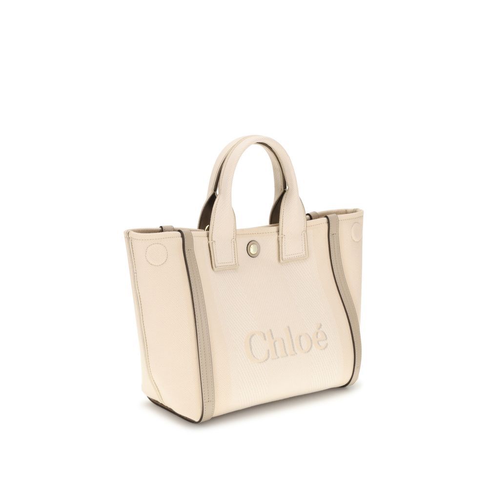 Chloé Beige Cotton Women's Handbag - Chloé - Modalova