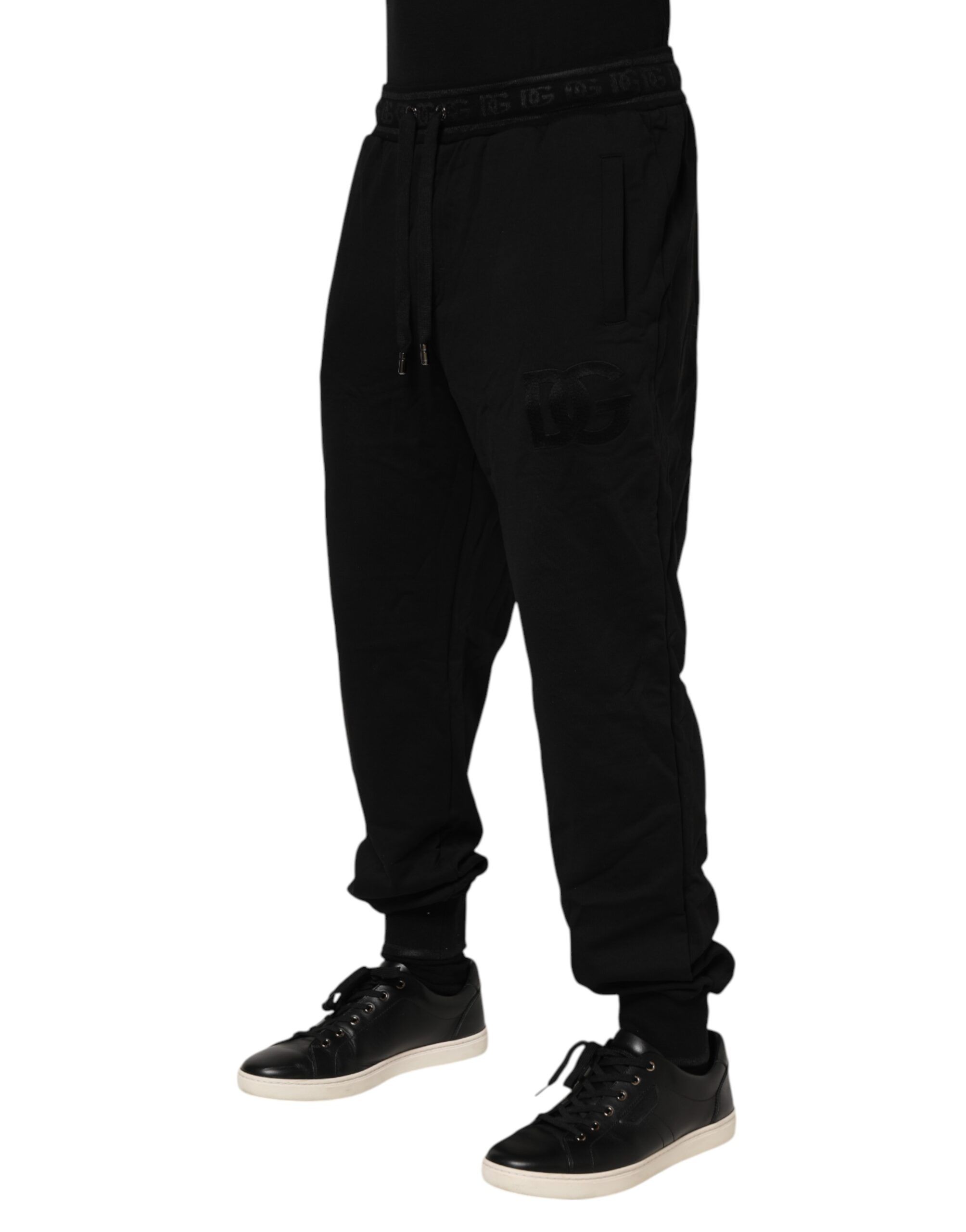 Cotton Drawstring Jogger Men's Pants - Dolce & Gabbana - Modalova