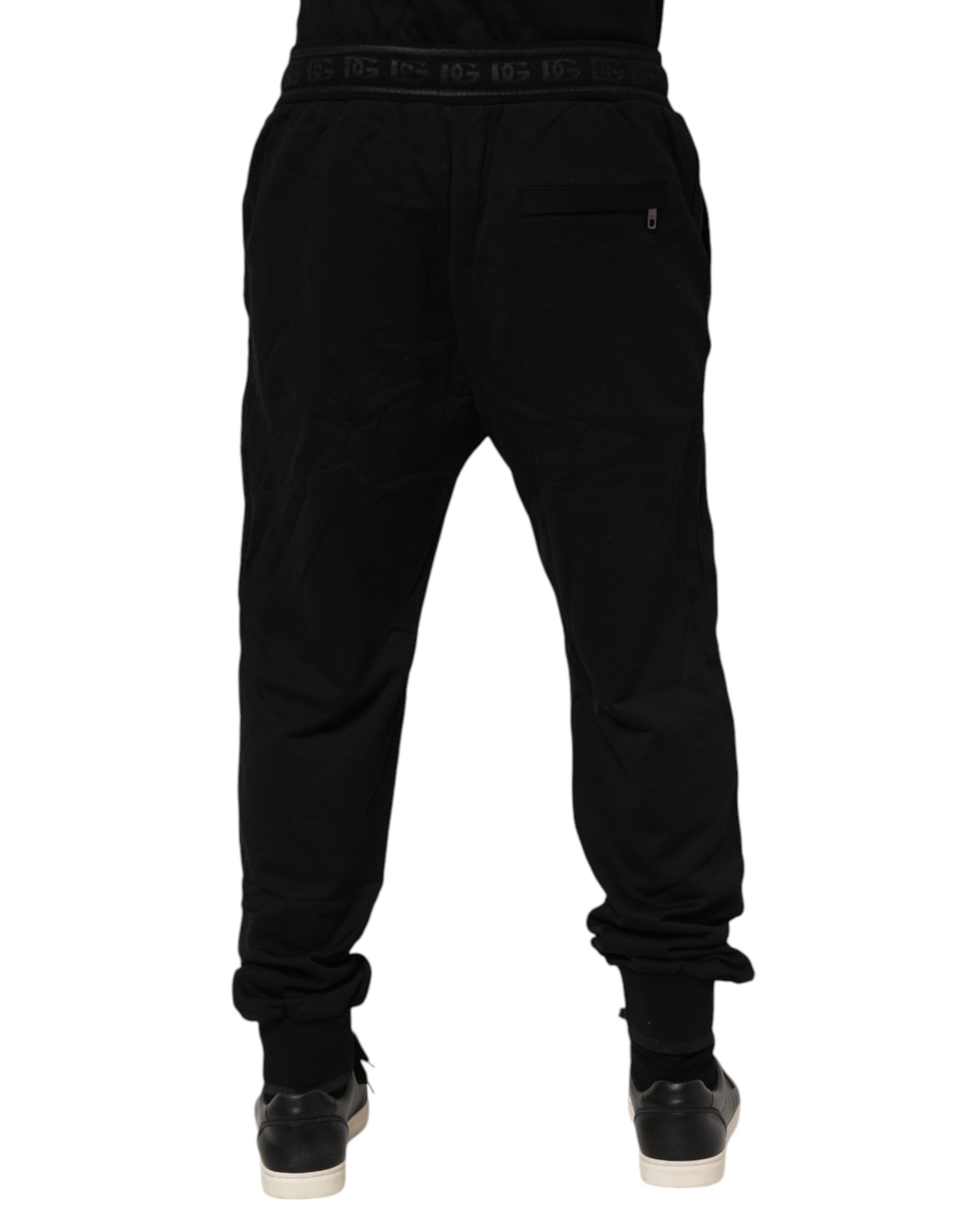 Cotton Drawstring Jogger Men's Pants - Dolce & Gabbana - Modalova