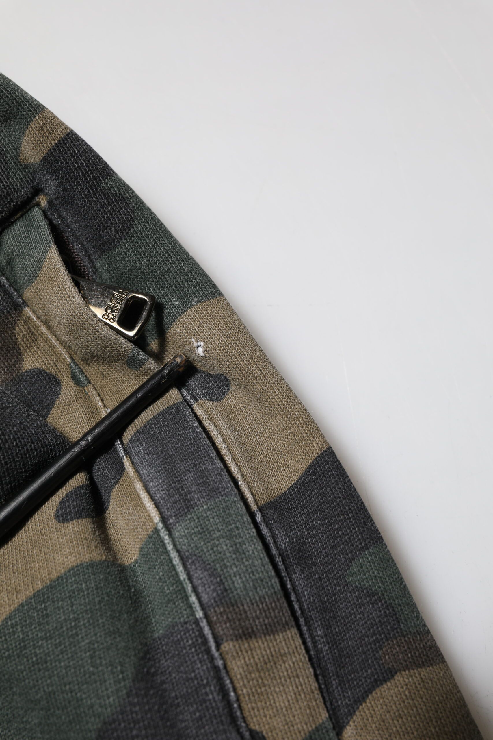 Camouflage Cotton Men Jogger Men's Pants (Pre-Owned) - Dolce & Gabbana - Modalova