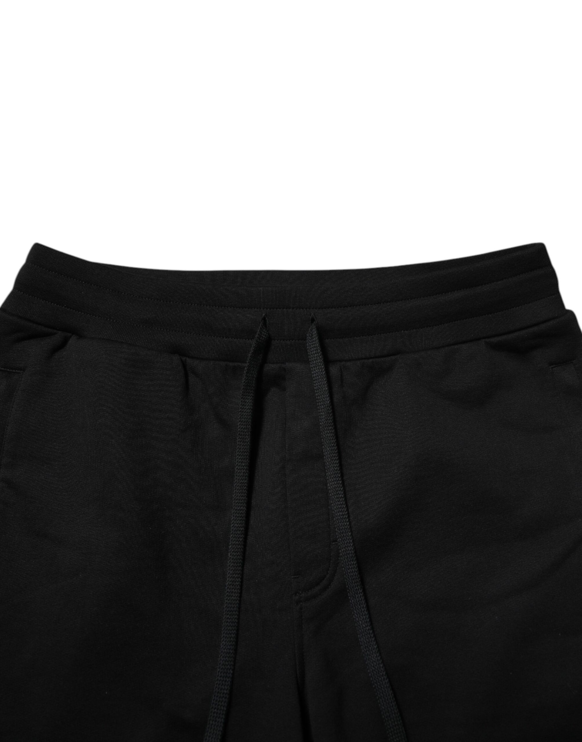 Cotton Logo Tape Men Jogger Men's Pants - Dolce & Gabbana - Modalova