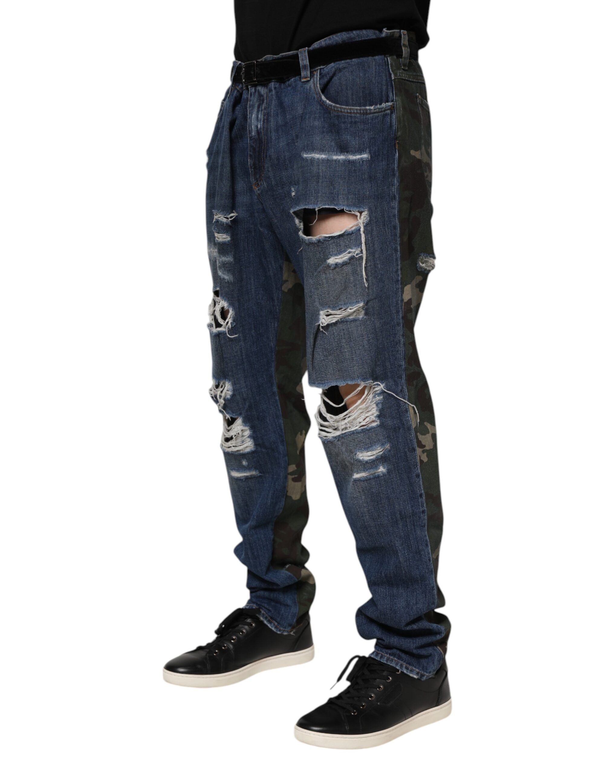 Cotton Camouflage Denim Men's Jeans (Pre-Owned) - Dolce & Gabbana - Modalova