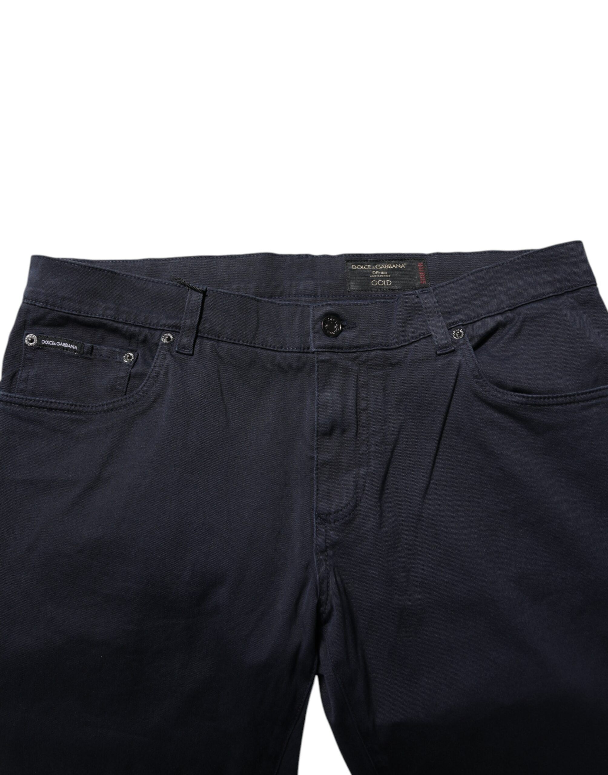 Cotton Tapered Denim Men's Jeans - Dolce & Gabbana - Modalova
