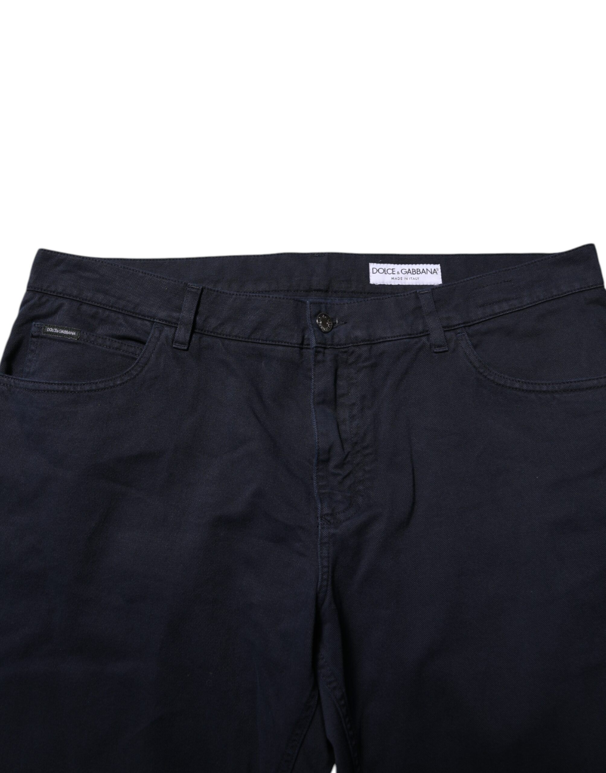 Cotton Tapered Denim Men's Jeans - Dolce & Gabbana - Modalova