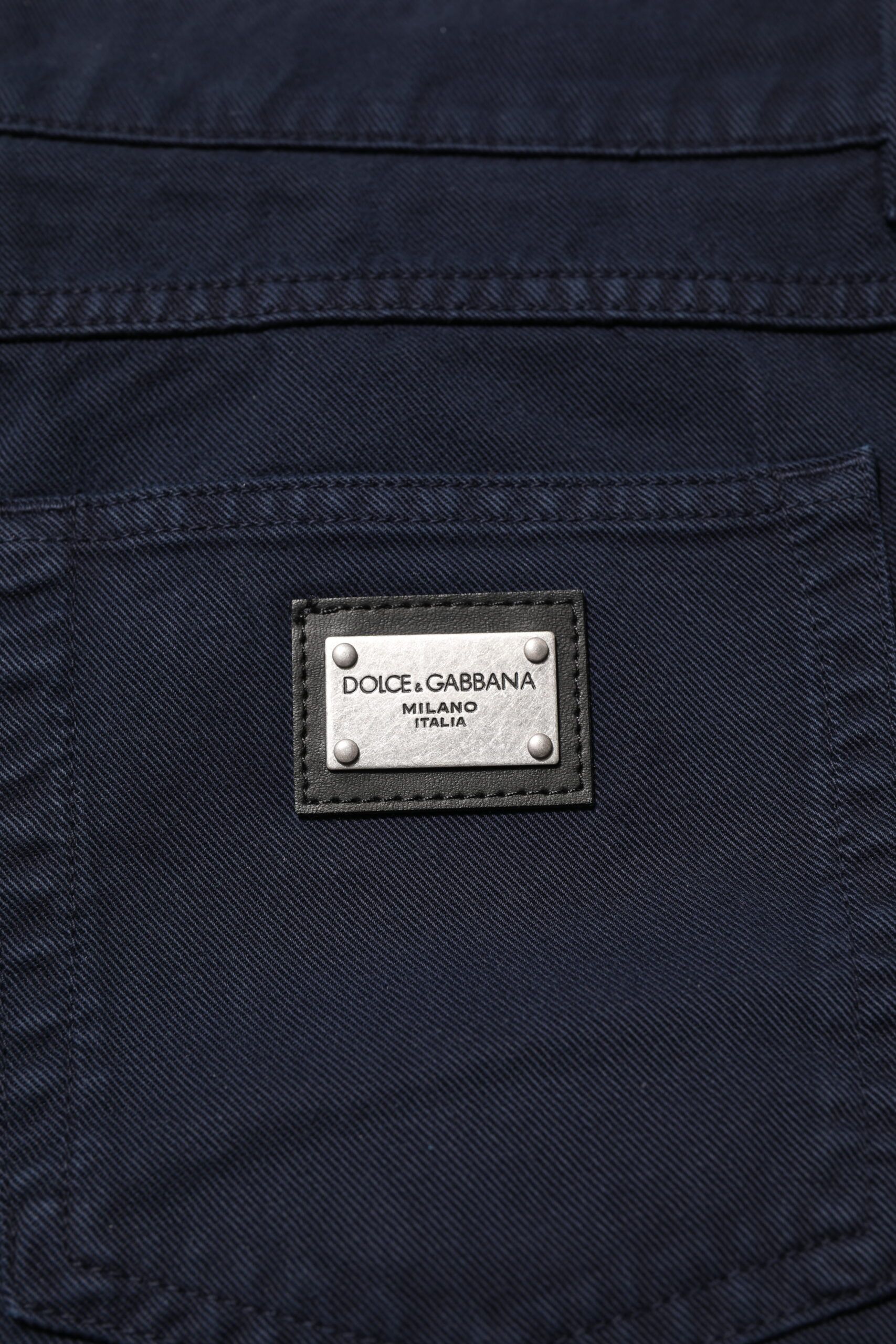 Cotton Tapered Denim Men's Jeans - Dolce & Gabbana - Modalova