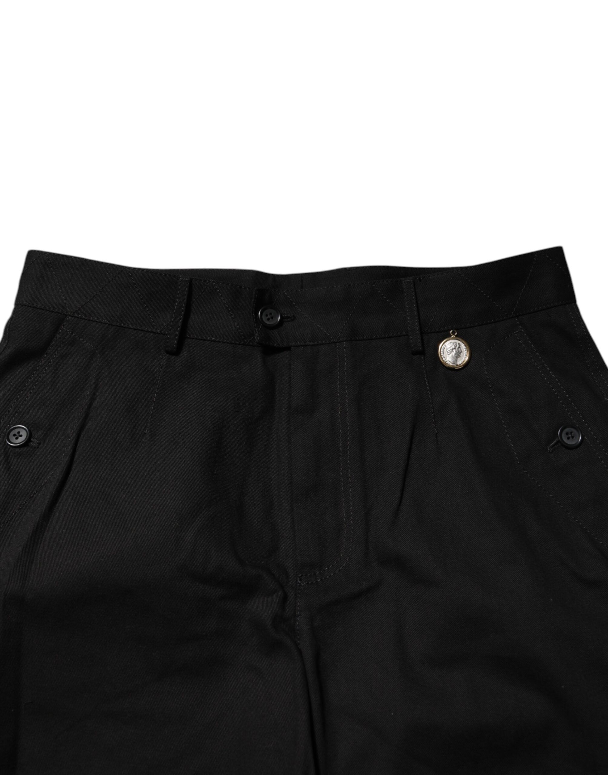 Cotton Knee Length Men Bermuda Men's Shorts - Dolce & Gabbana - Modalova