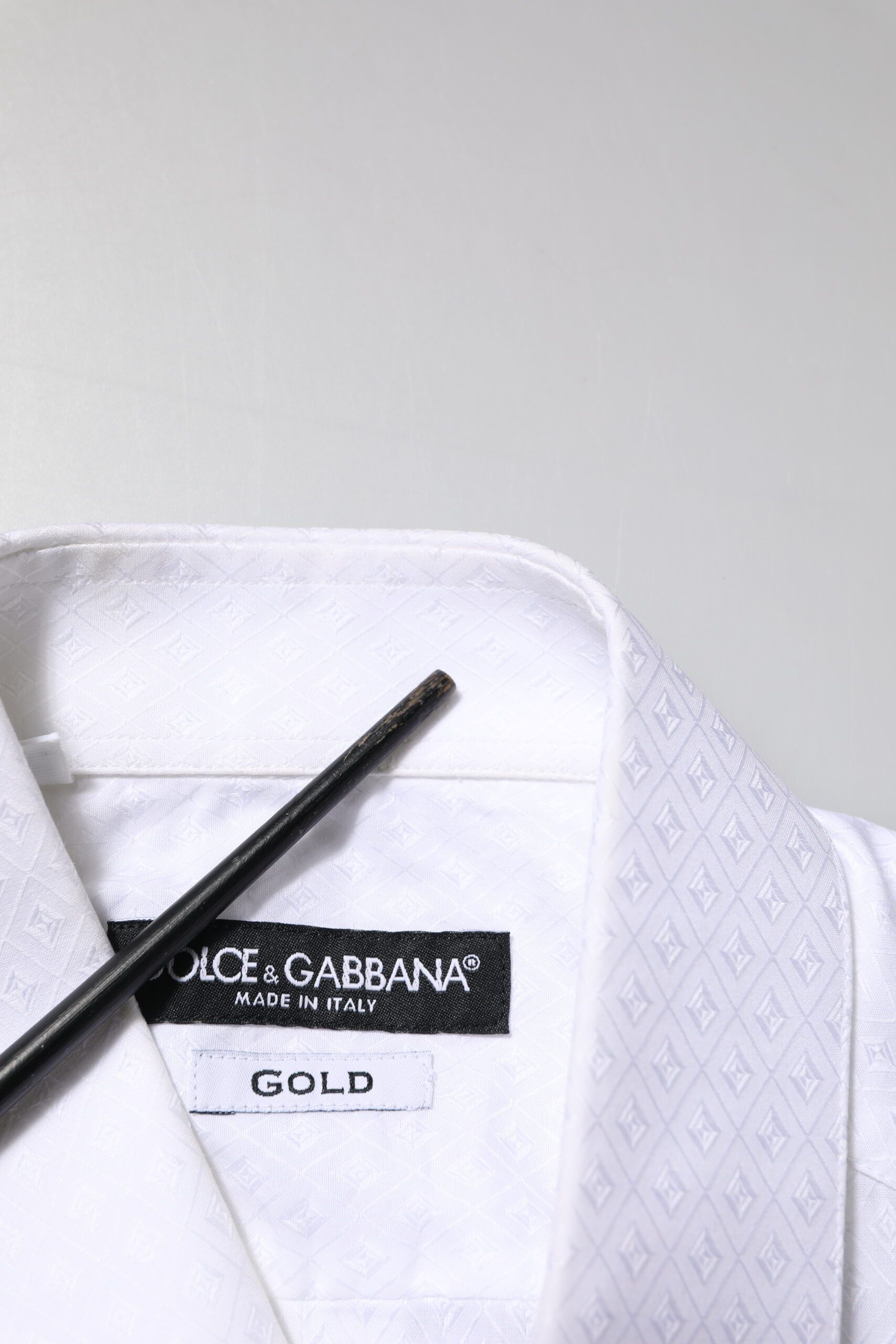 Cotton GOLD Long Sleeves Formal Men's Shirt (Pre-Owned) - Dolce & Gabbana - Modalova