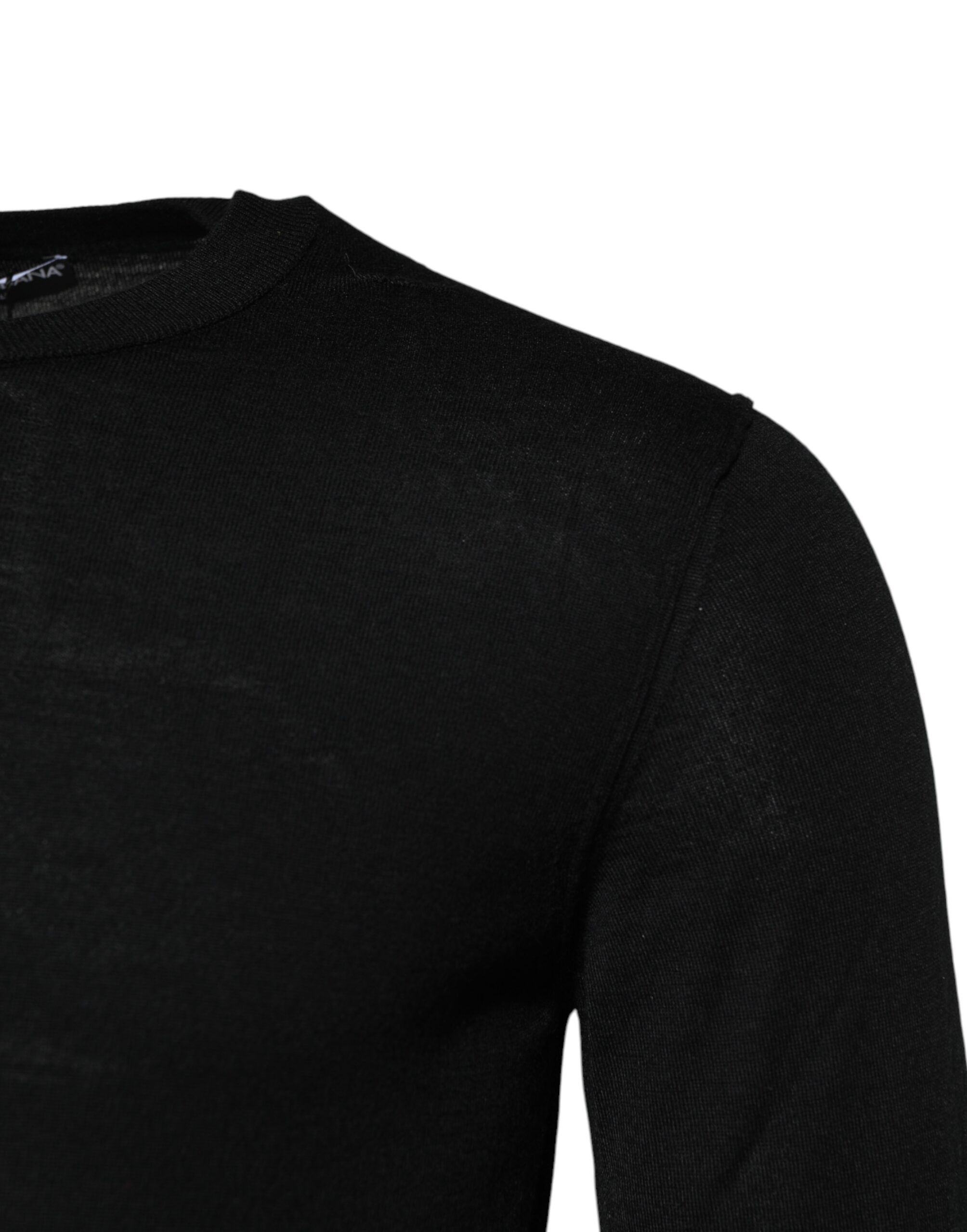 Cashmere Crew Neck Long Sleeves Men's T-shirt (Pre-Owned) - Dolce & Gabbana - Modalova