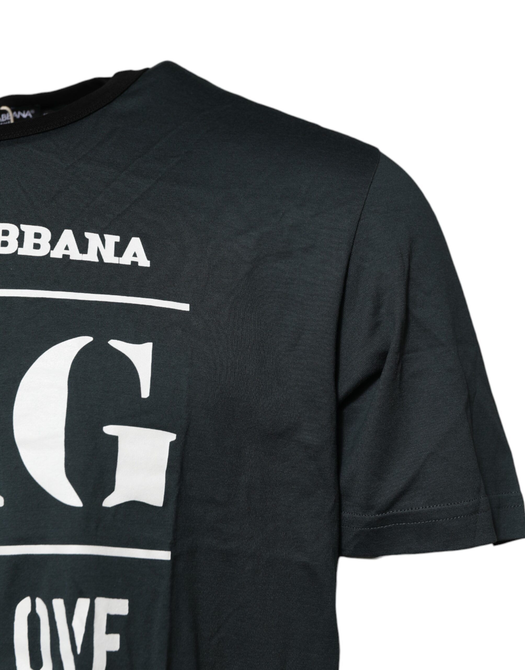Cotton Printed Short Sleeves Men's T-shirt - Dolce & Gabbana - Modalova