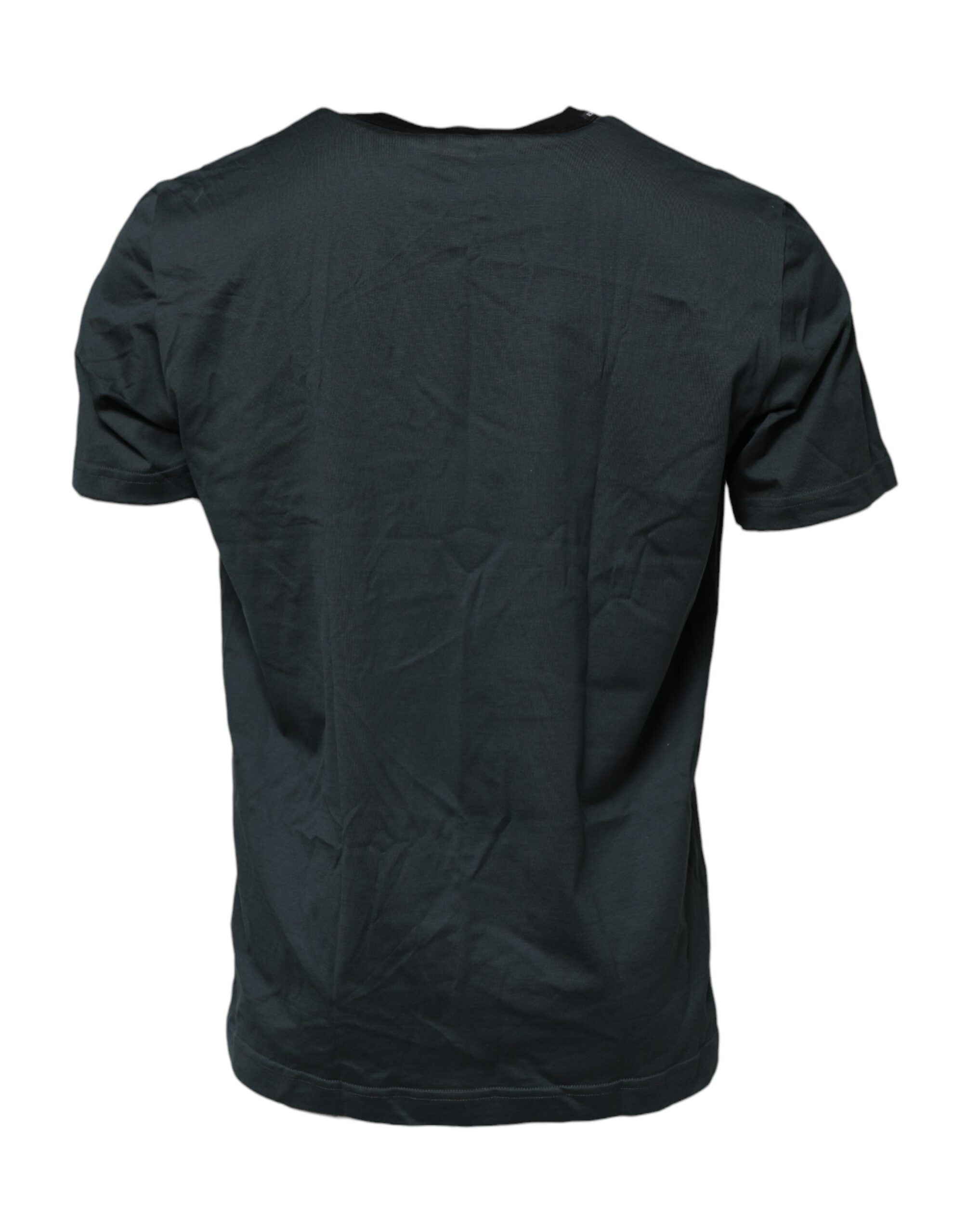 Cotton Printed Short Sleeves Men's T-shirt - Dolce & Gabbana - Modalova