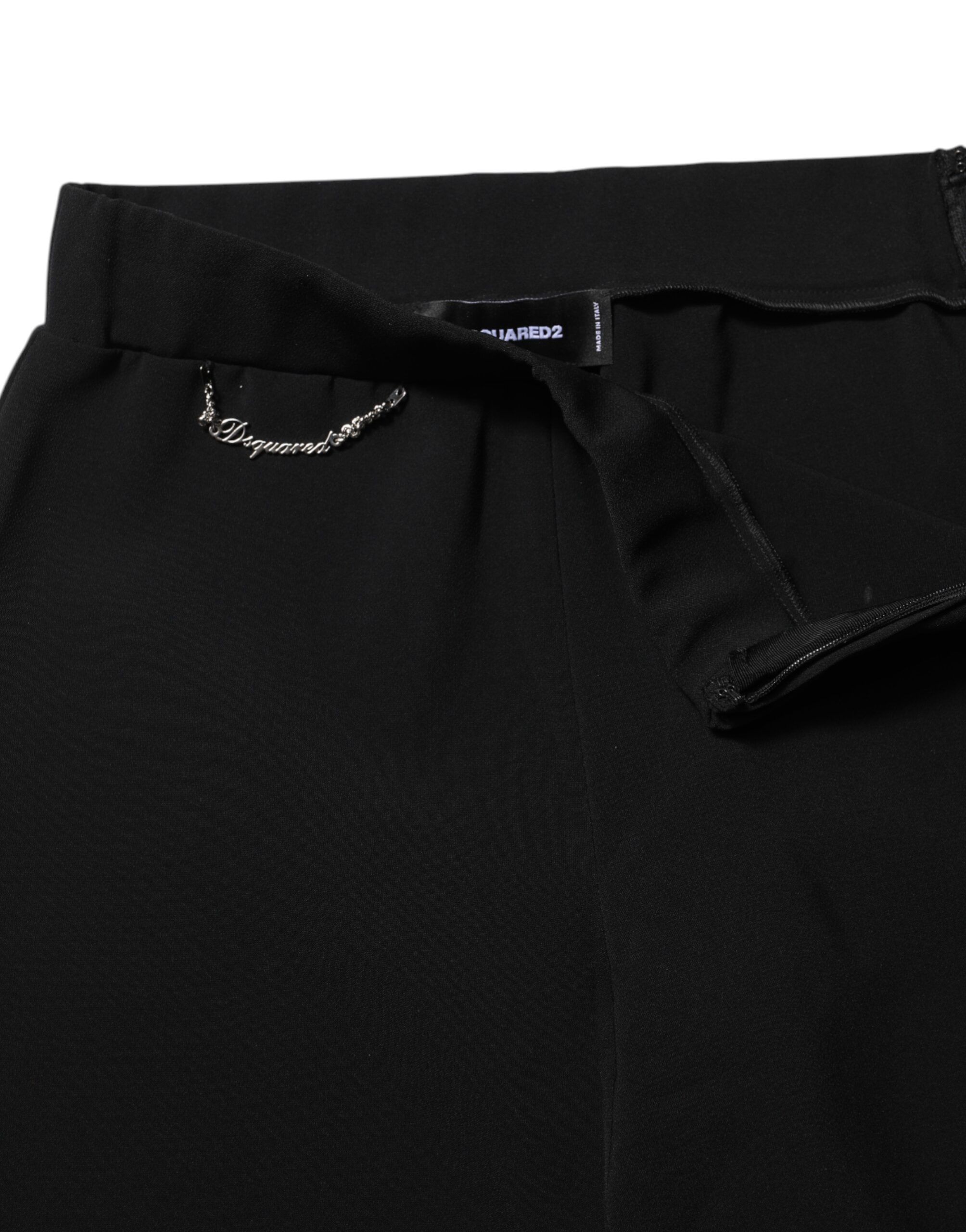 Polyester High Waisted Flared Women's Pants - Dsquared² - Modalova
