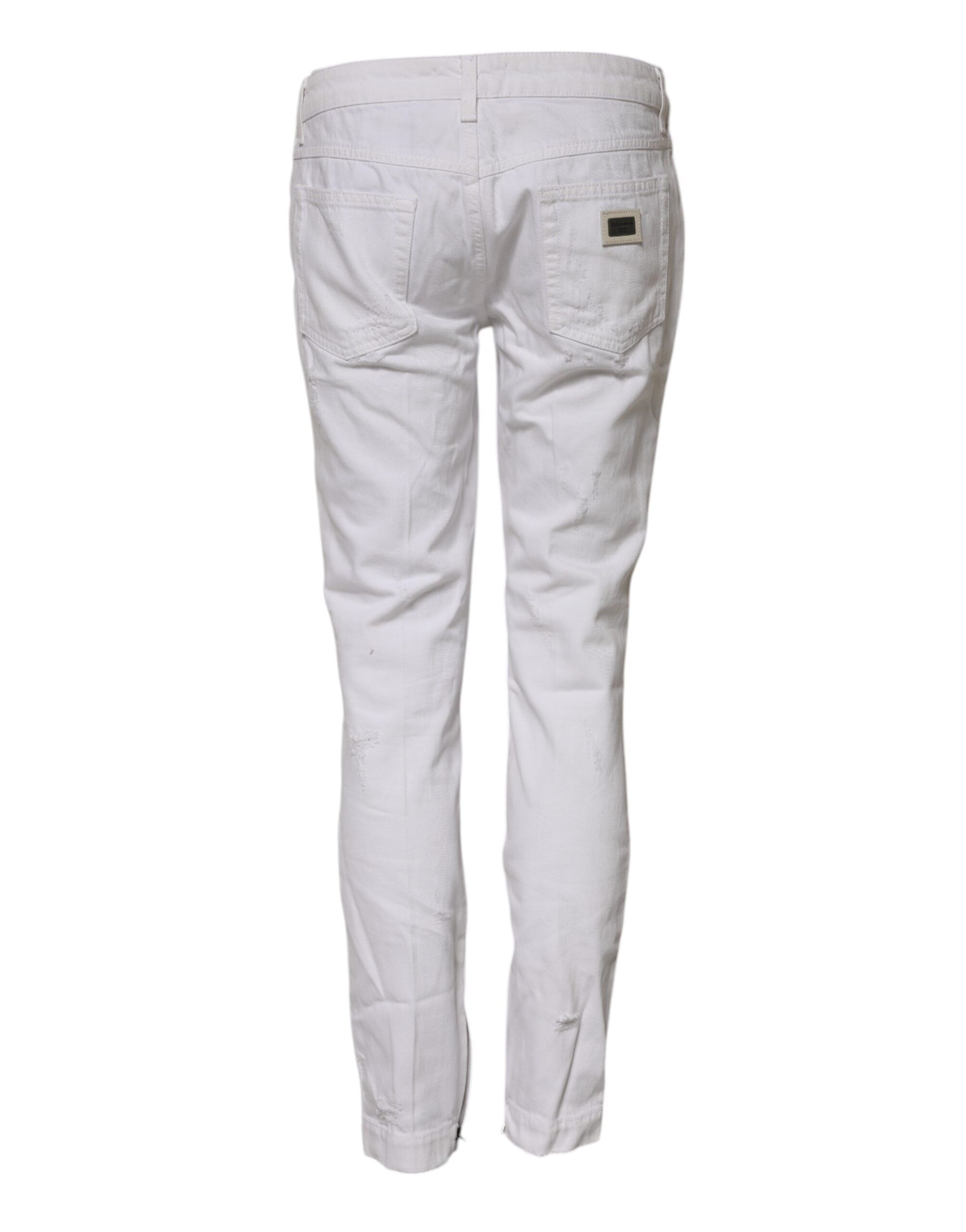 Cotton Mid Waisted Women Denim Women's Jeans - Dolce & Gabbana - Modalova