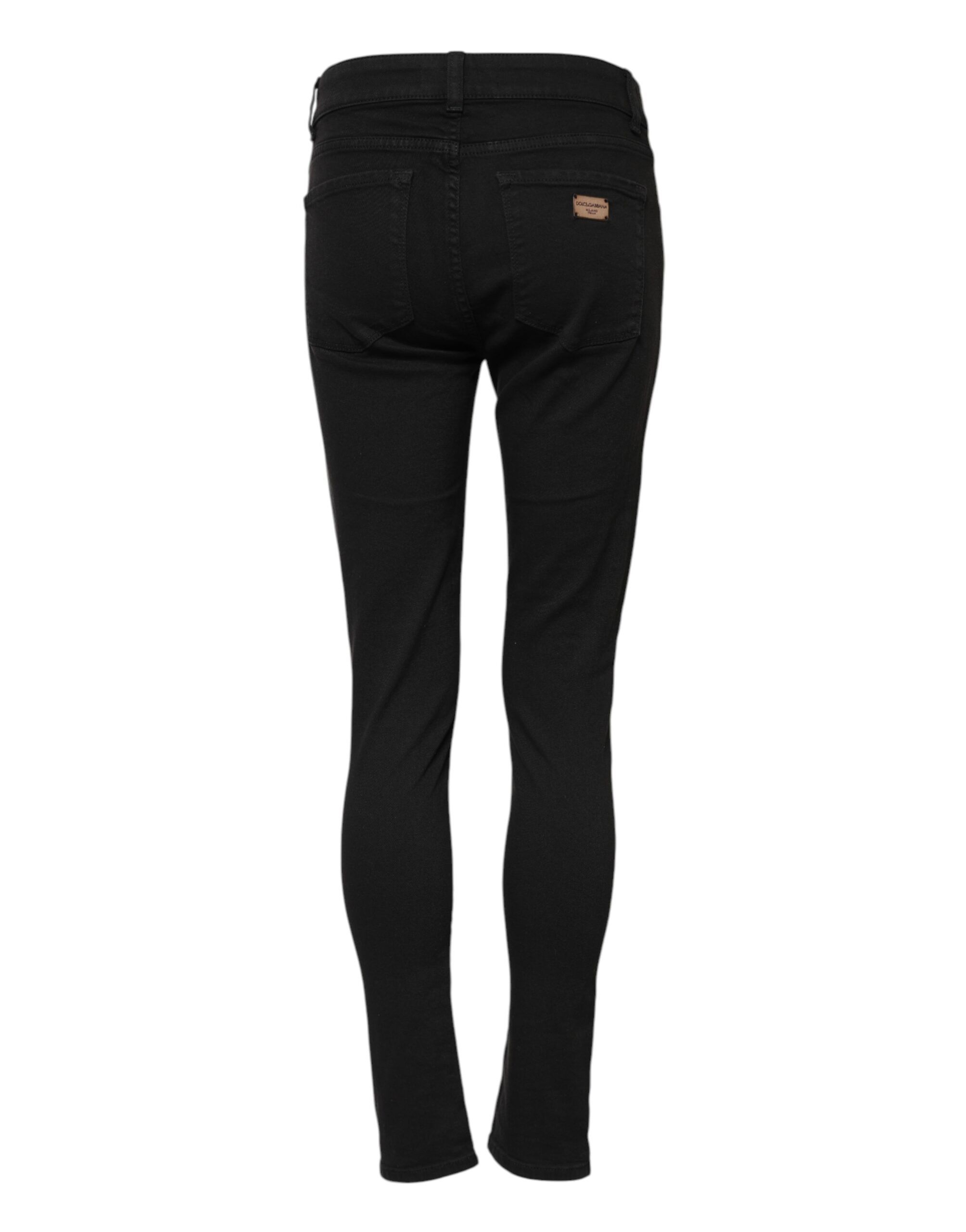 Cotton Stretch Slim Fit Denim Women's Jeans - Dolce & Gabbana - Modalova