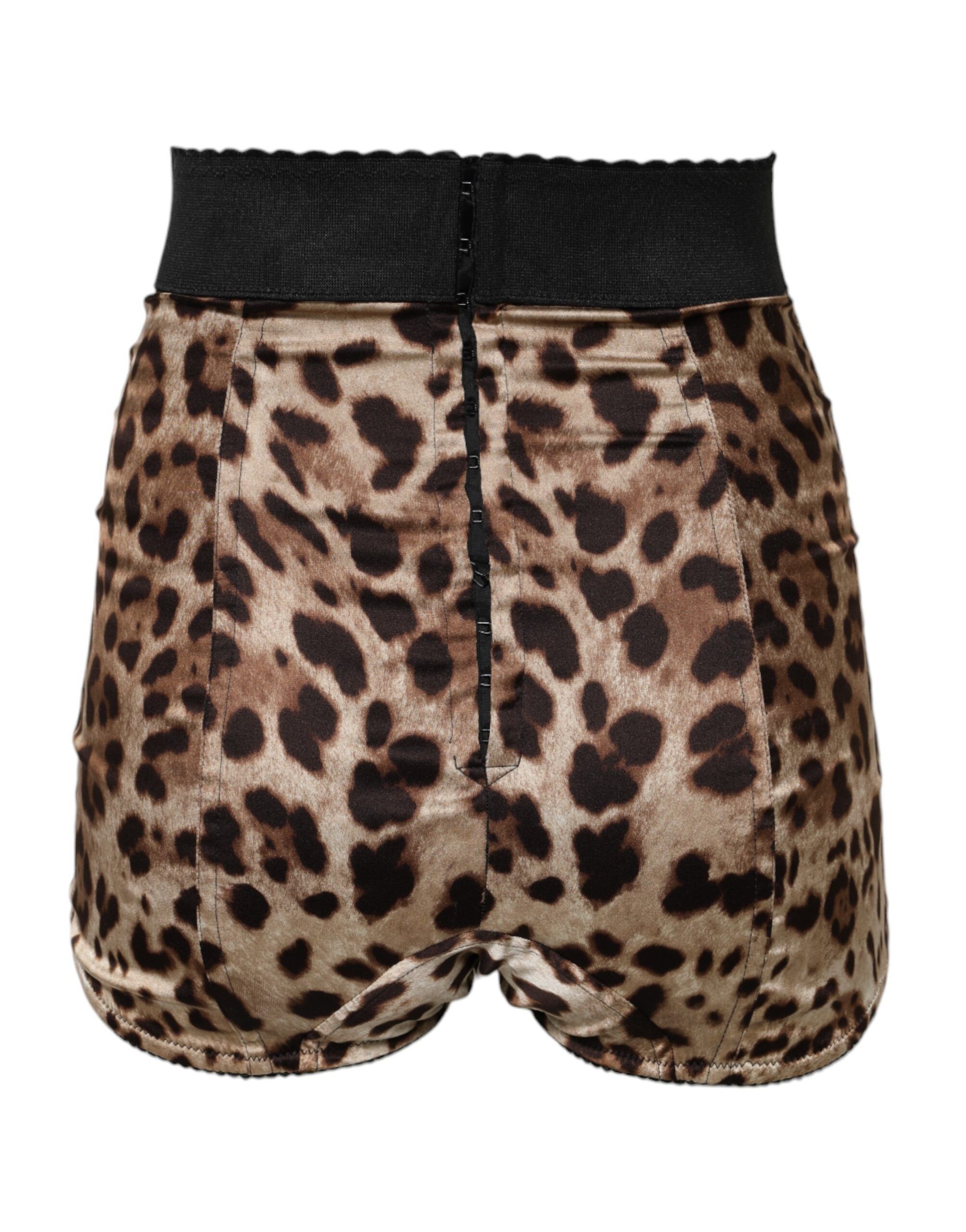 Leopard High Waist Hot Pants Women's Shorts - Dolce & Gabbana - Modalova
