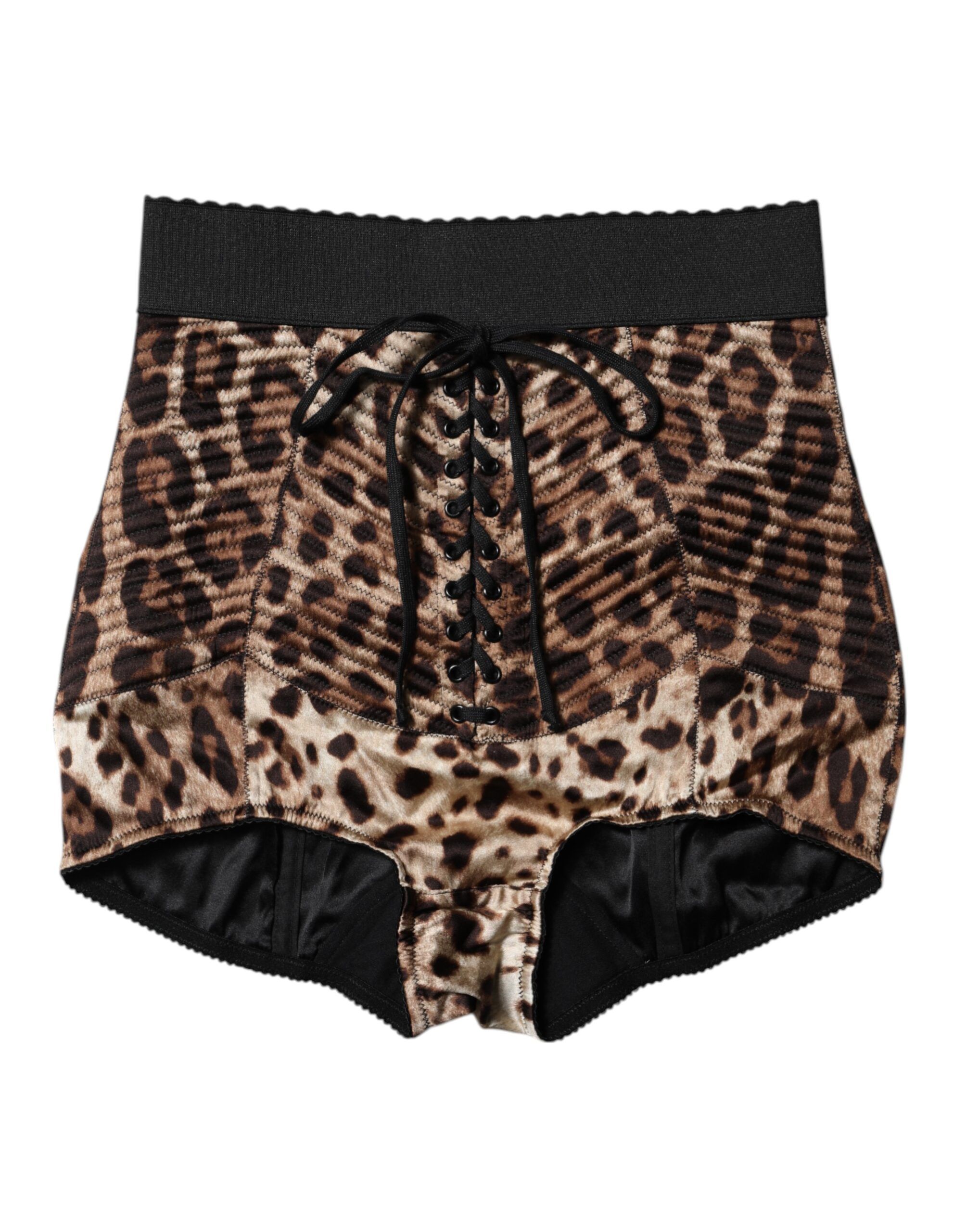 Leopard High Waist Hot Pants Women's Shorts - Dolce & Gabbana - Modalova